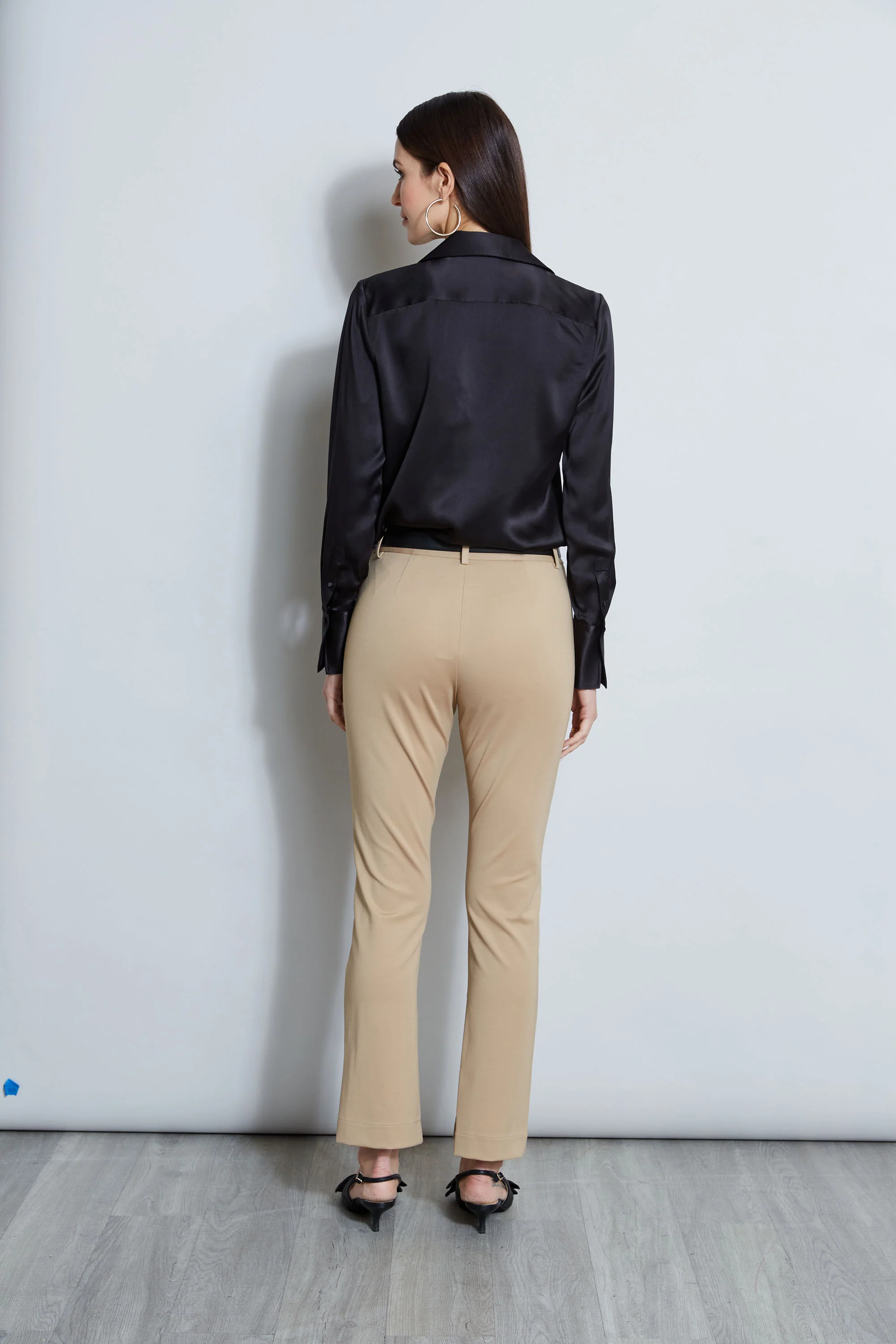 Inseam Slit Ponte Pant - Image 5