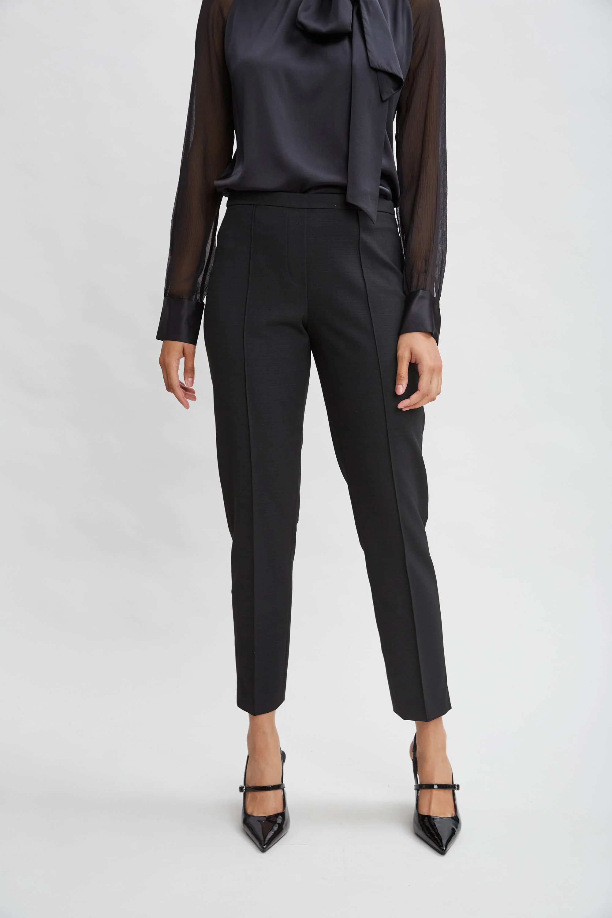Pintuck Slim Pant - Image 3