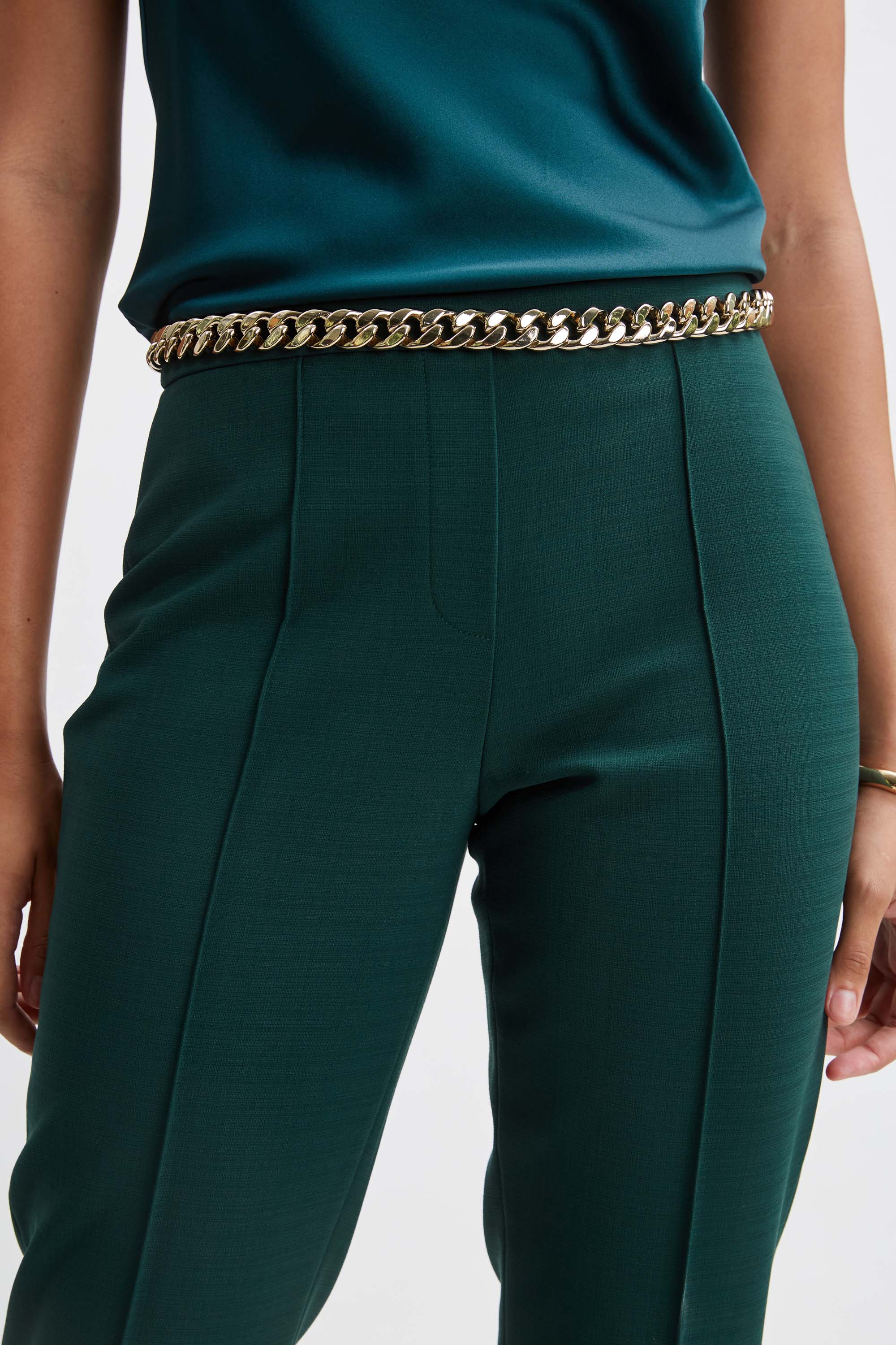 Pintuck Slim Pant - Image 3