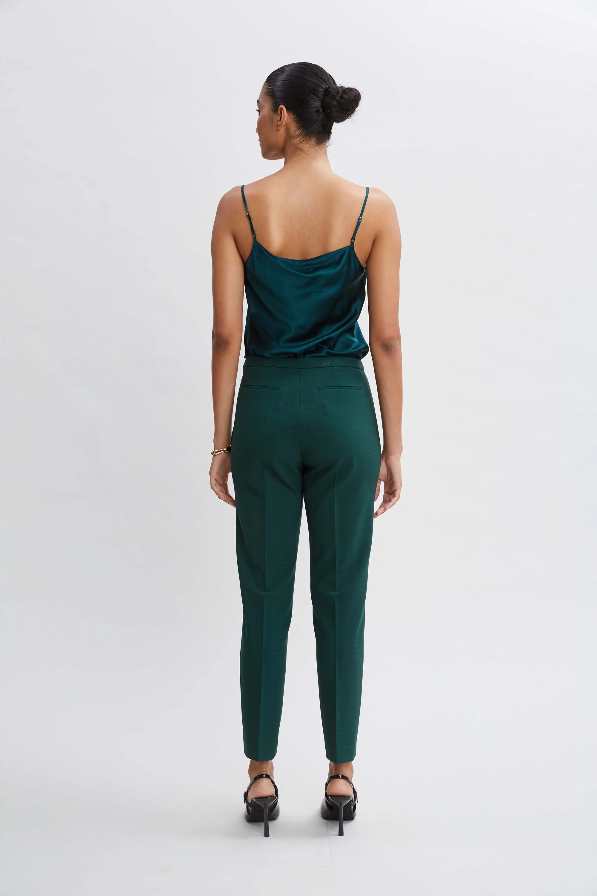 Pintuck Slim Pant - Image 5
