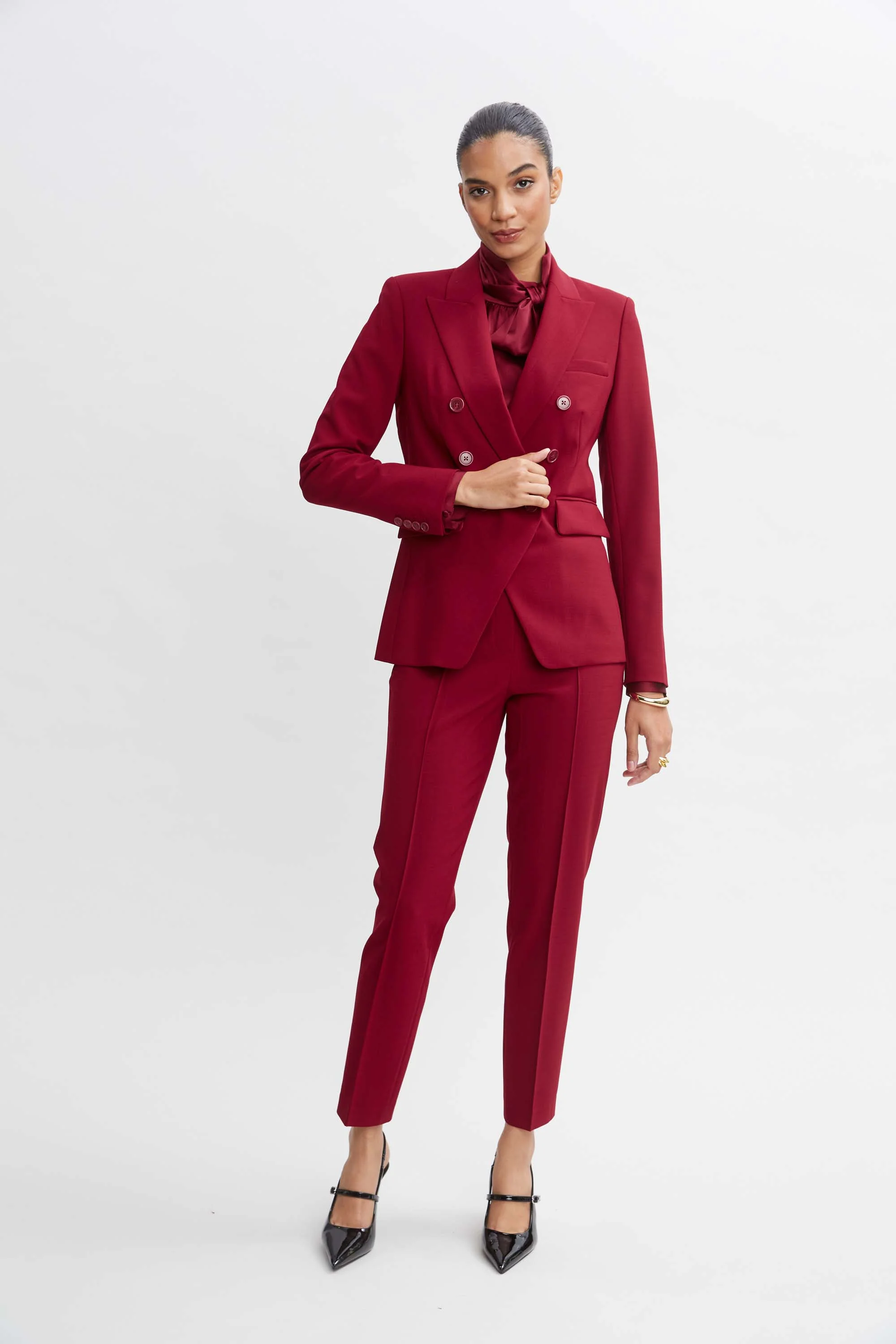 Pintuck Slim Pant - Image 4