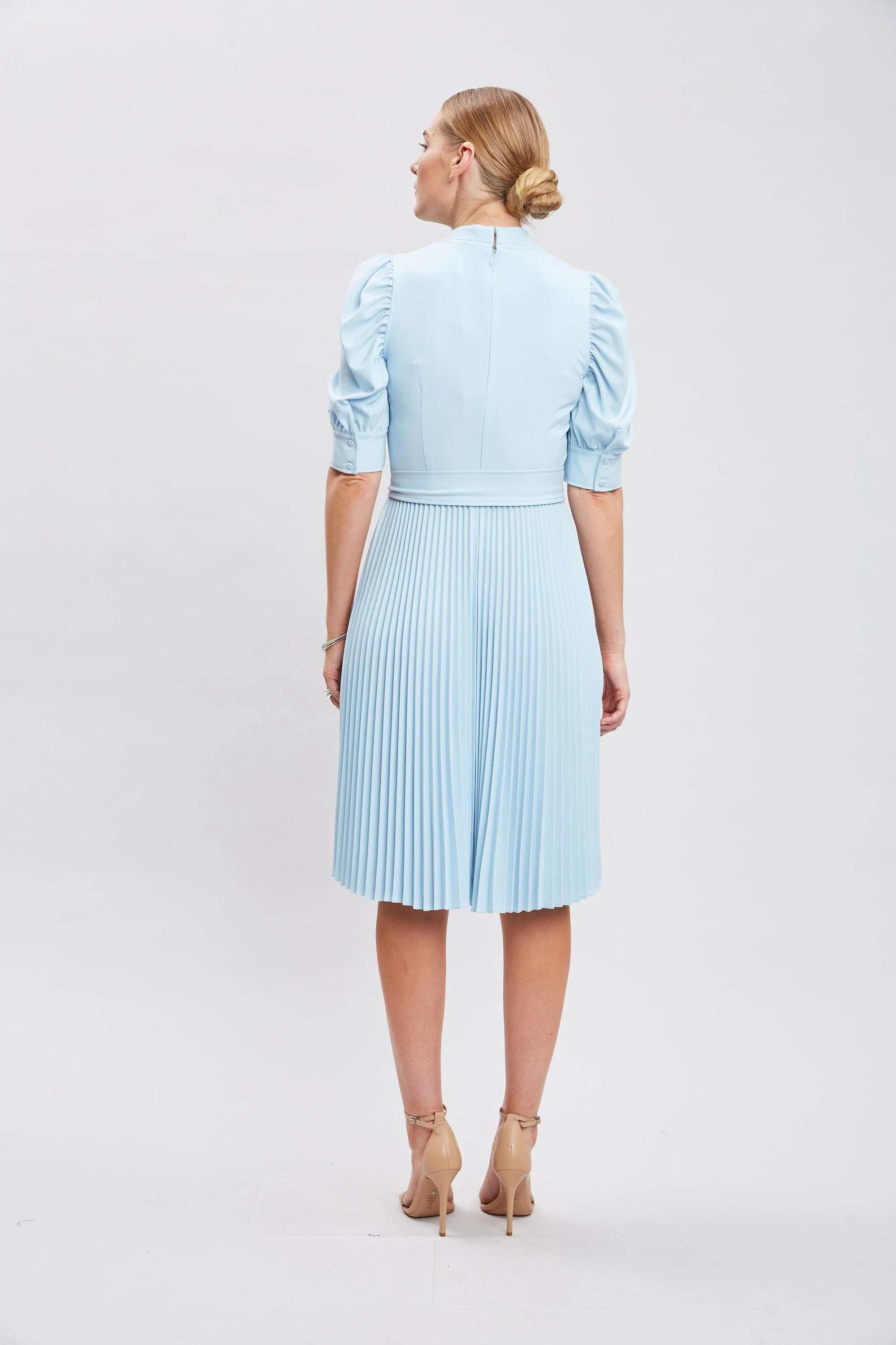 Pleated Contour Dress - Image 6