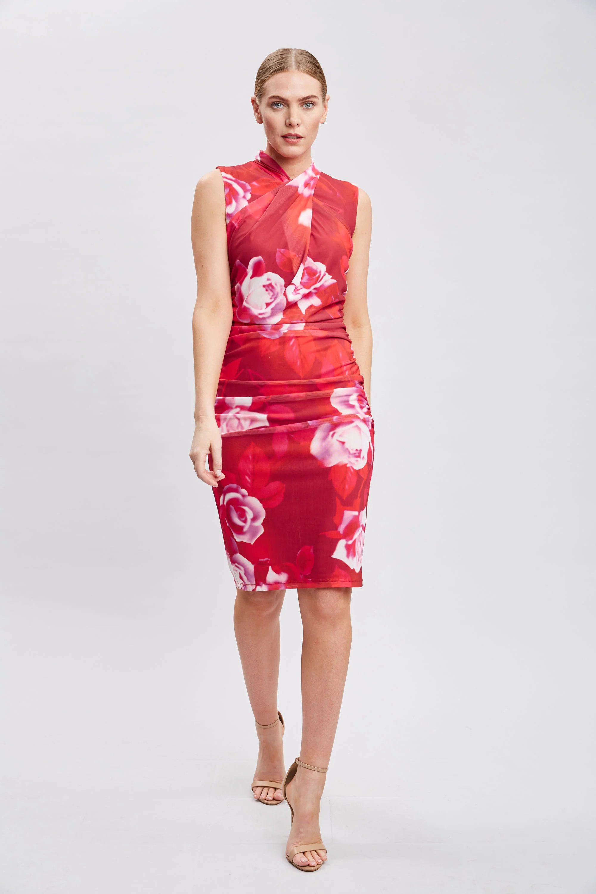 Moulin Rouge Twist Neck Dress - Image 4