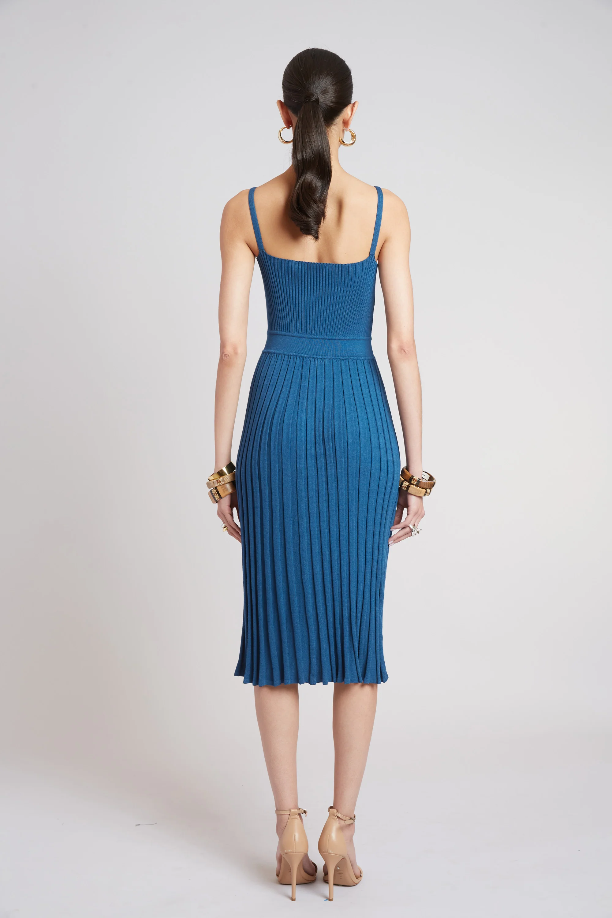 Rib Knit Dress - Image 3