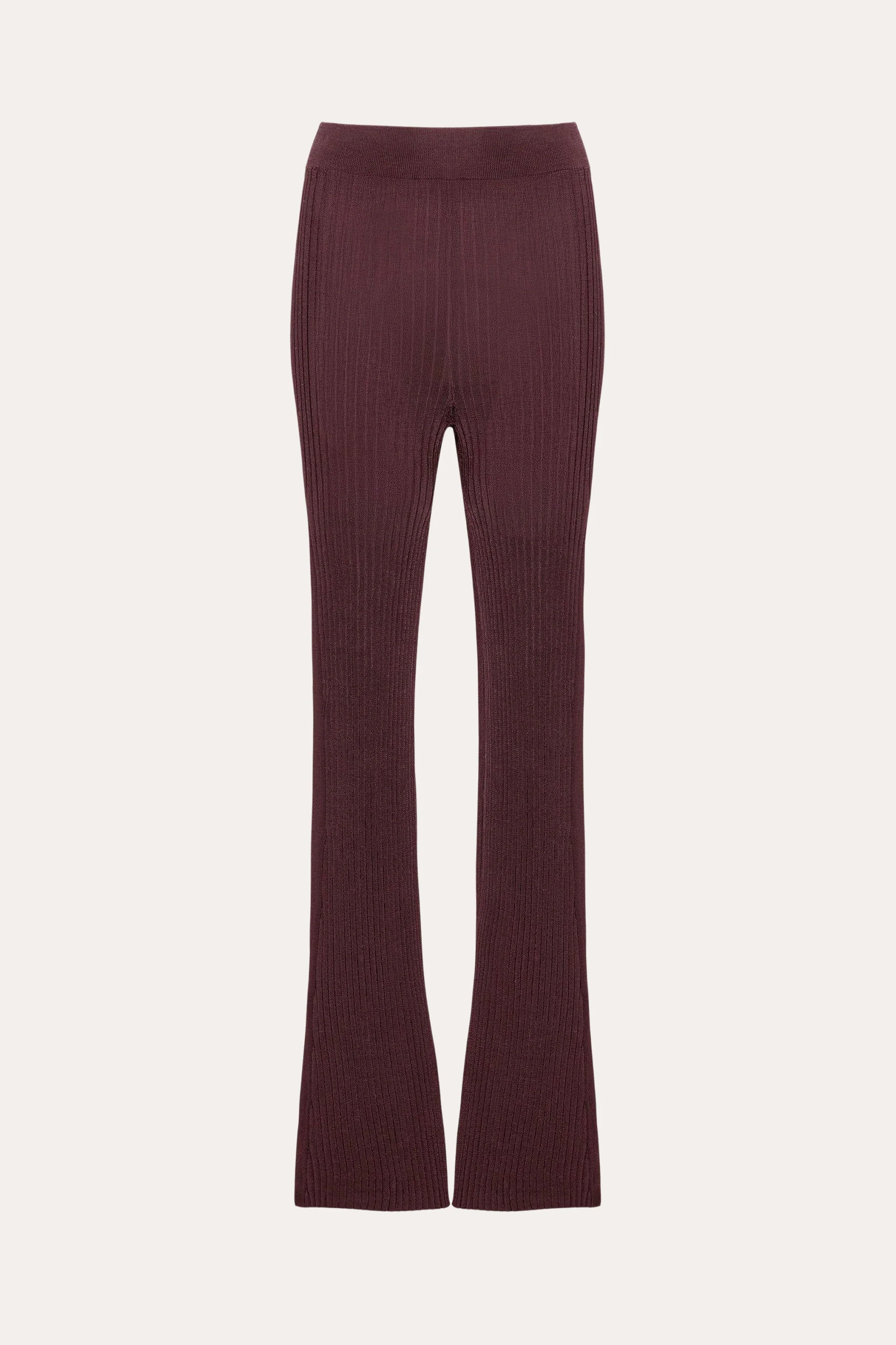 Roxanne Ribbed Flare Pant - Image 2