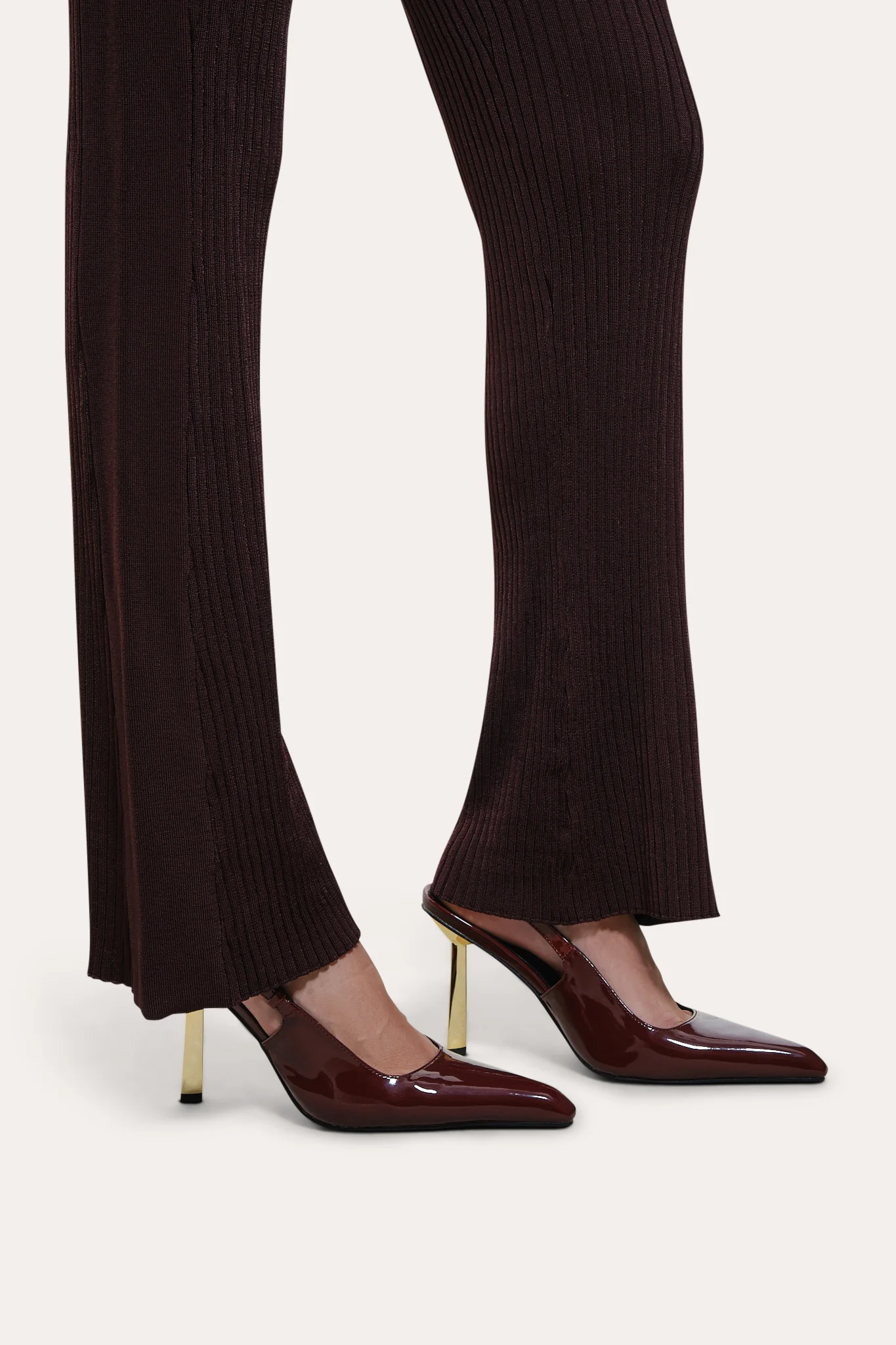 Roxanne Ribbed Flare Pant - Image 6