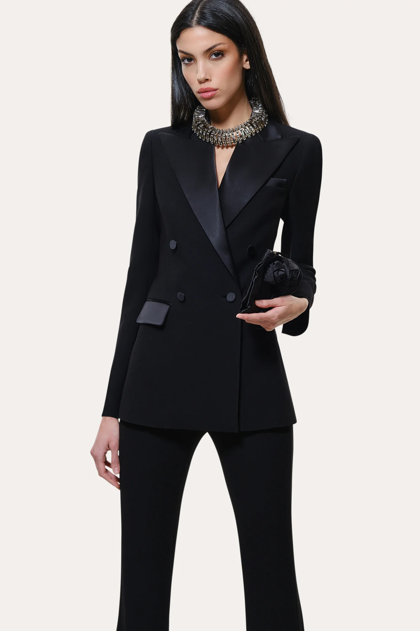 Roxy Japanese Crepe Tuxedo Jacket - Image 5