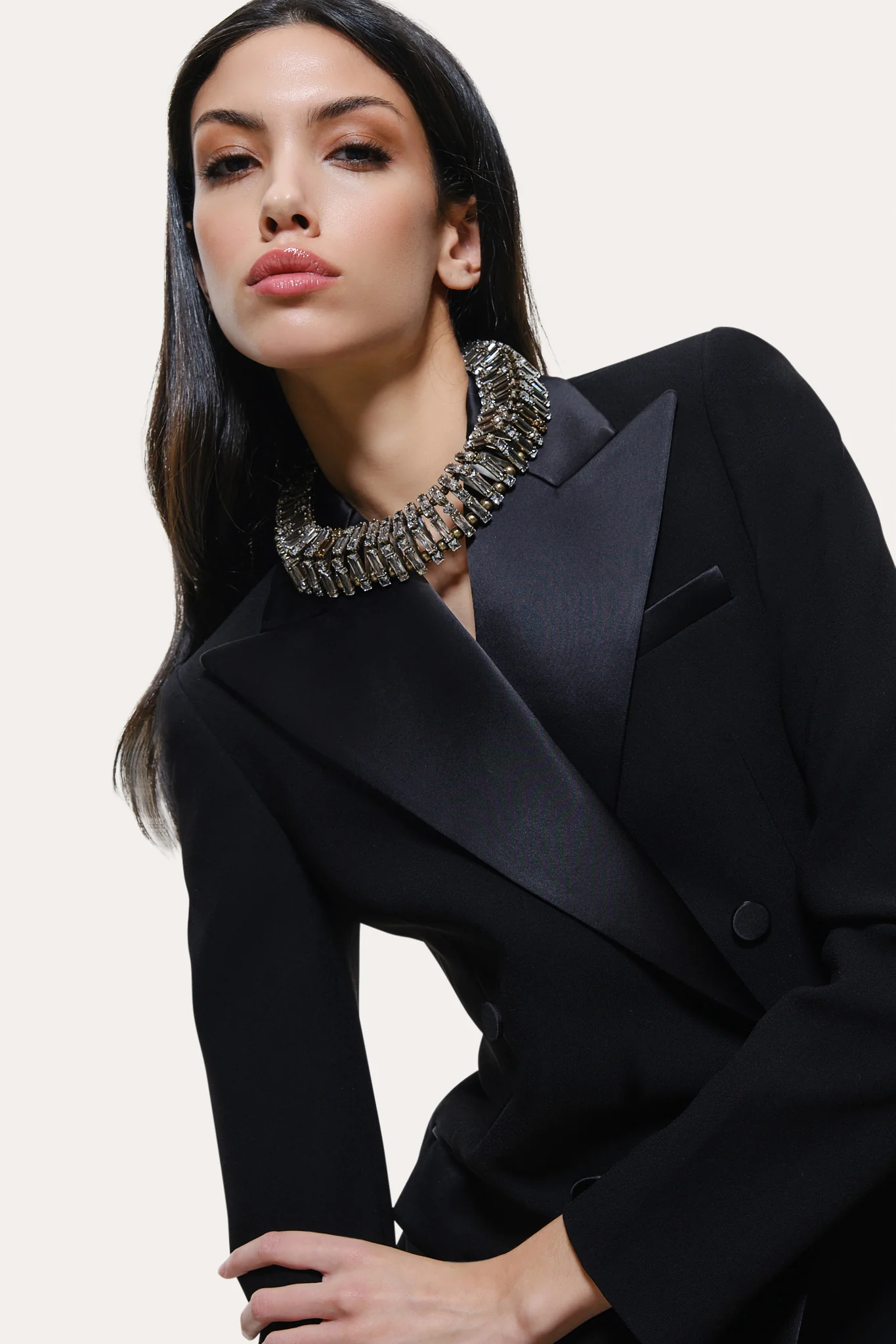 Roxy Japanese Crepe Tuxedo Jacket - Image 8