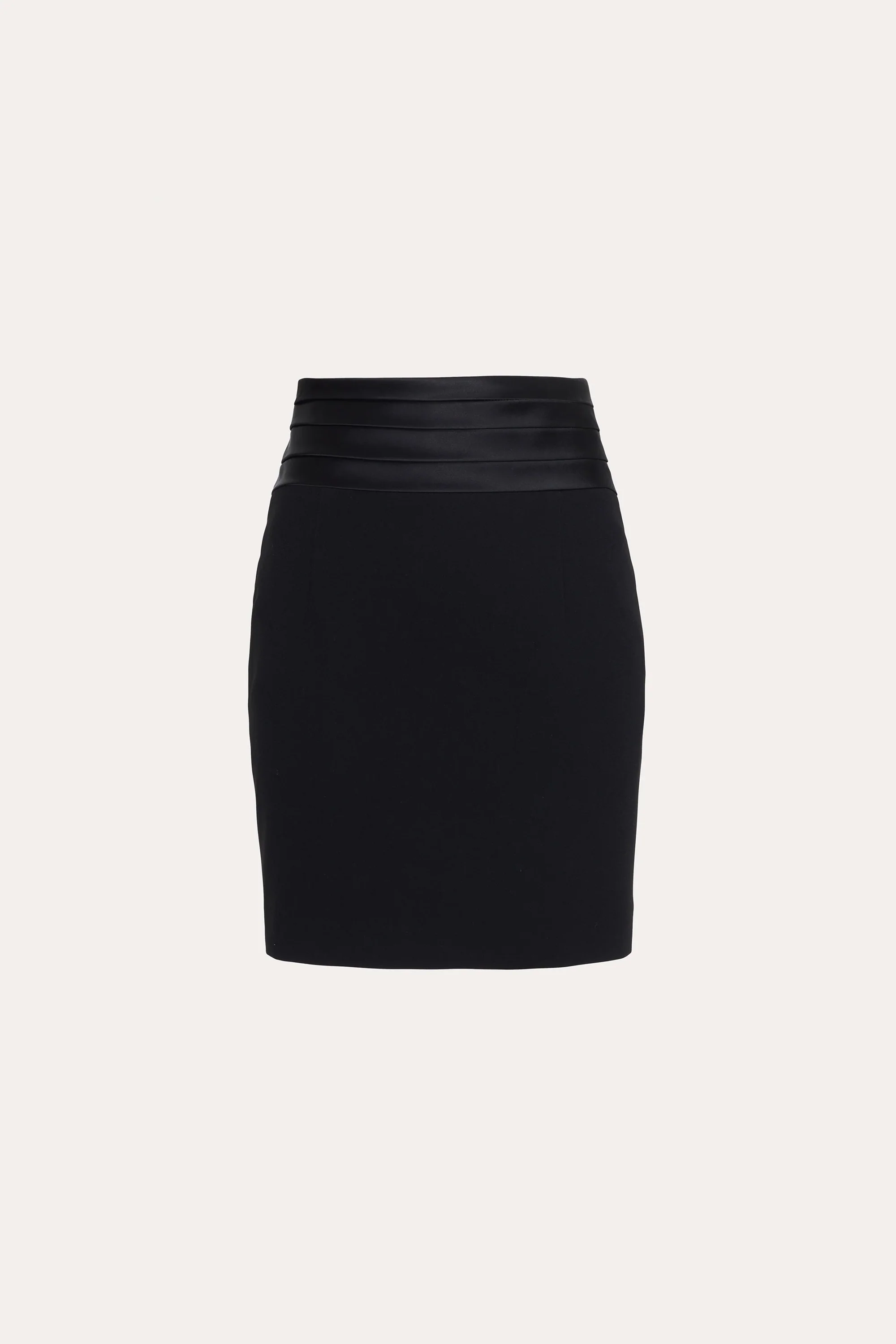 Roxy Japanese Crepe Tuxedo Skirt - Image 2