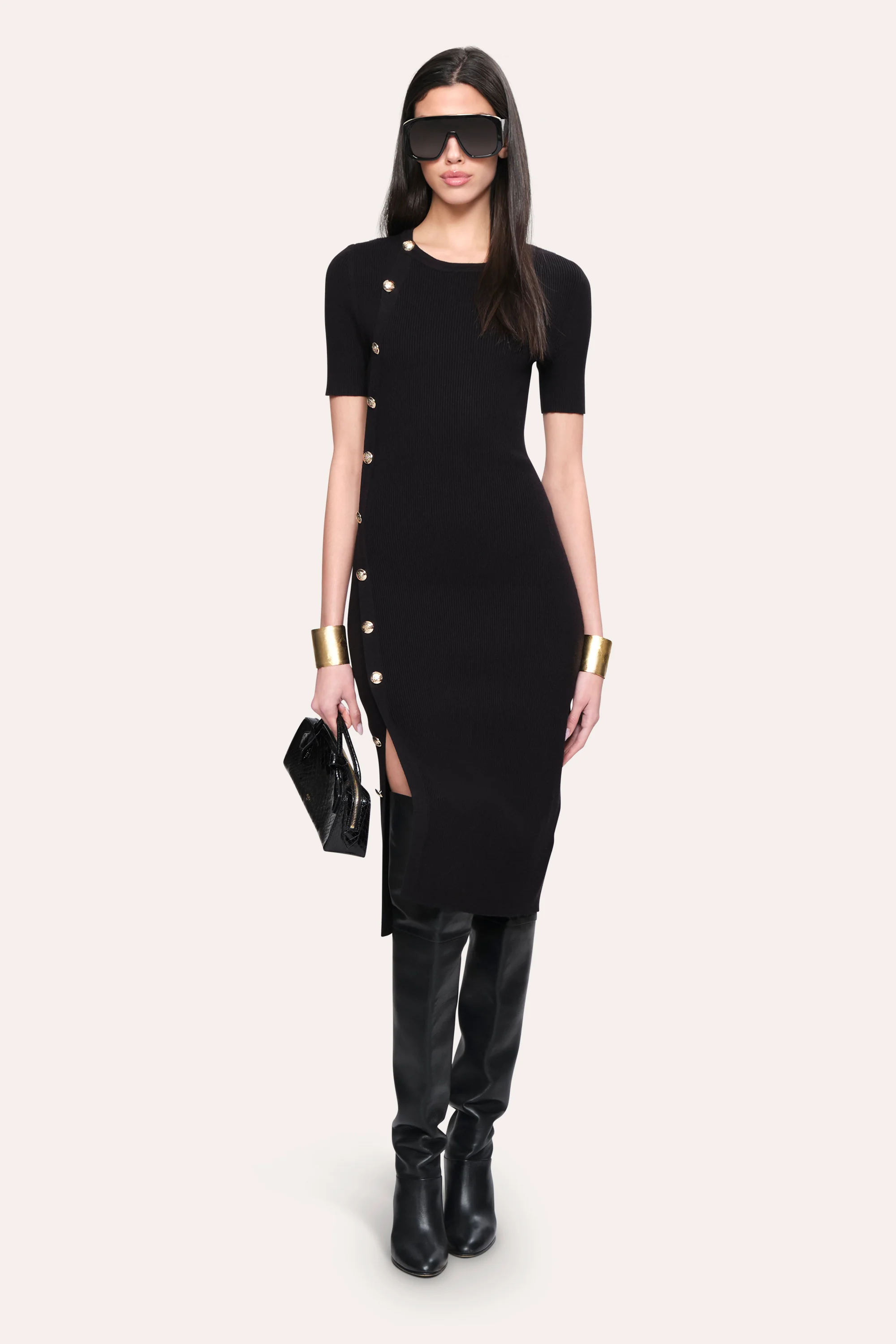 Bella Ribbed Dress