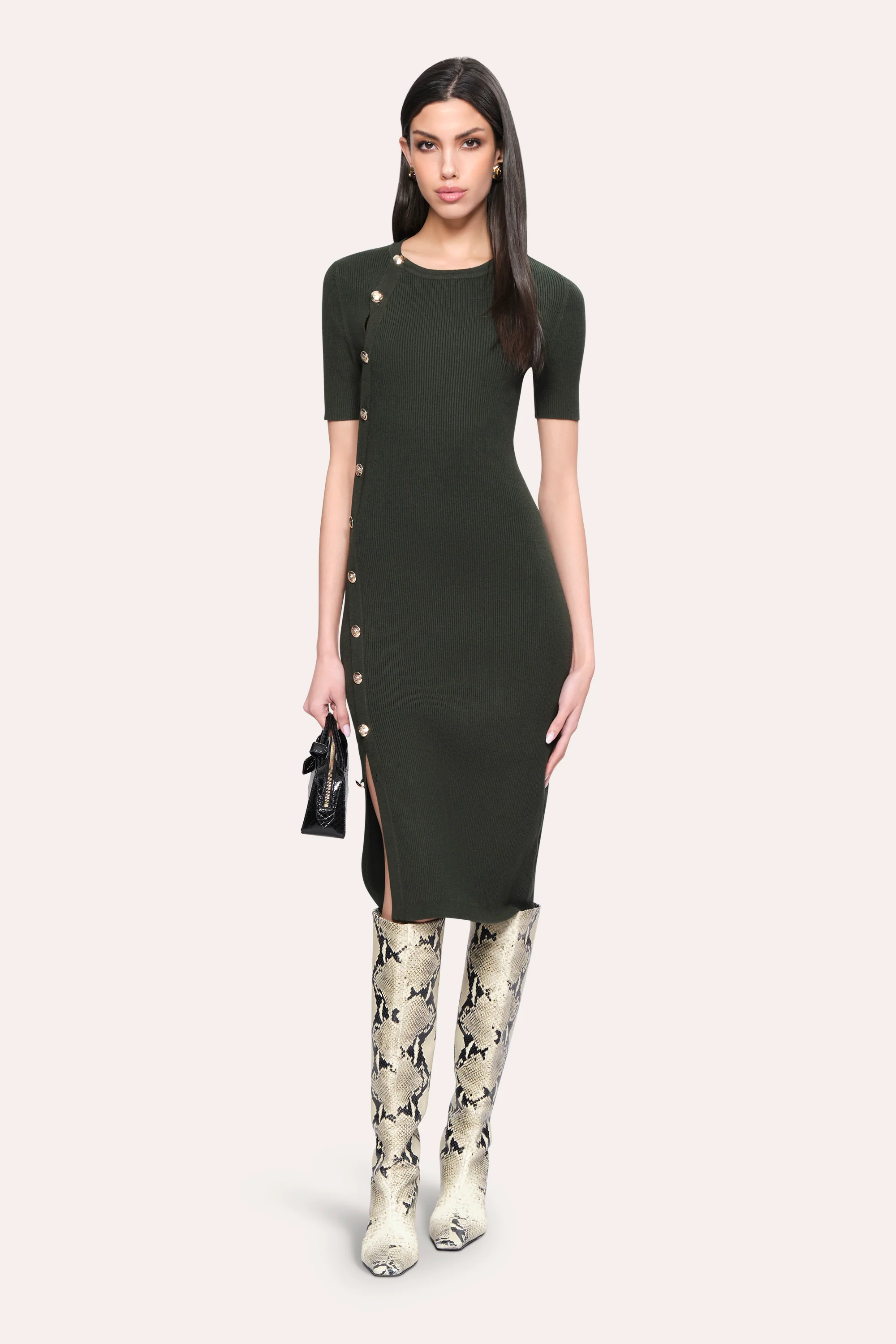 Bella Ribbed Dress