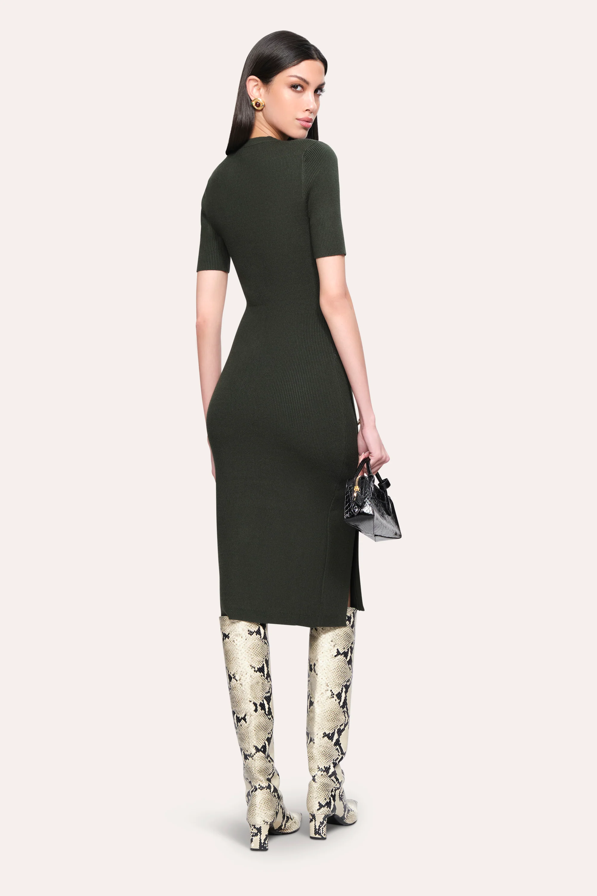 Bella Ribbed Dress - Image 4