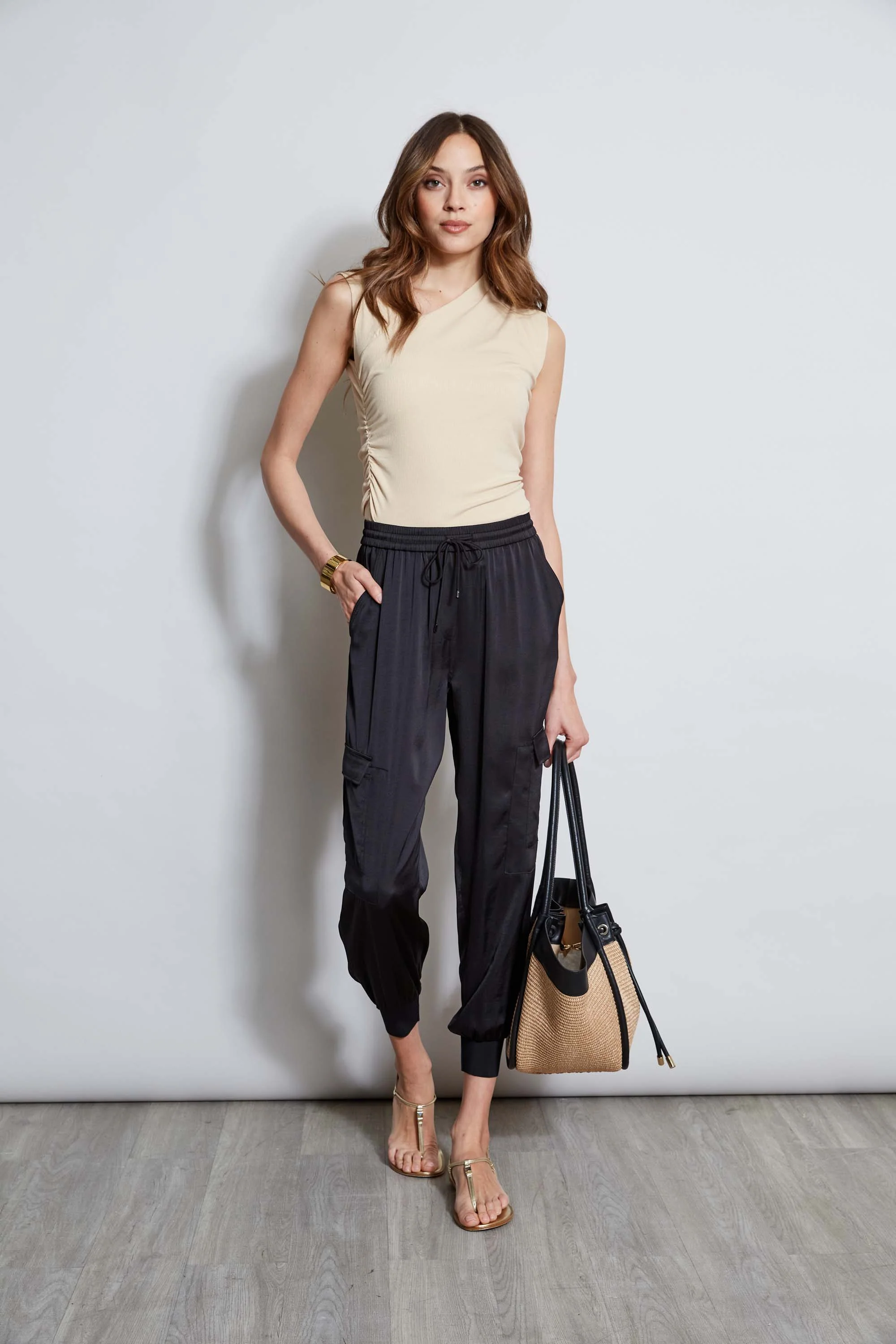 Satin Cargo Pant - Image 2