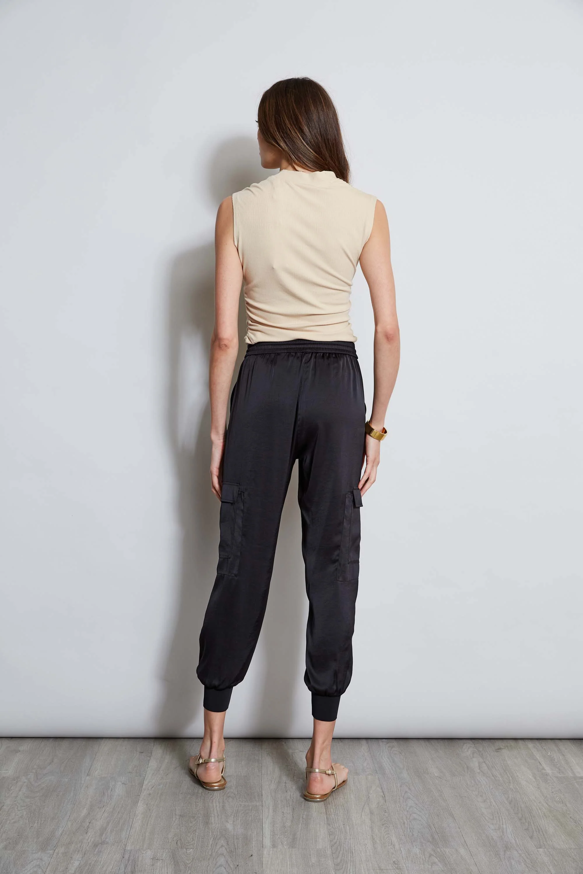 Satin Cargo Pant - Image 4