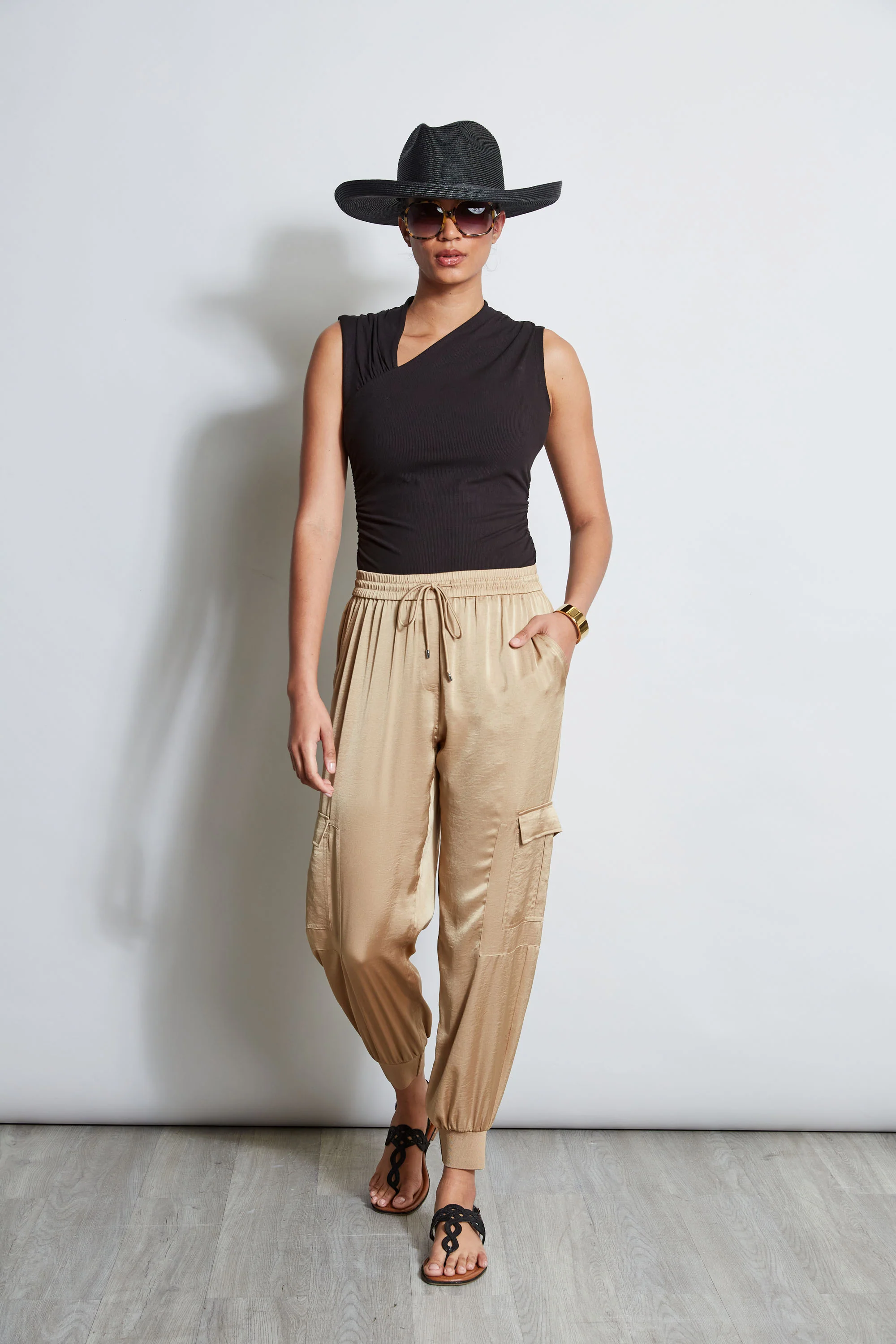 Satin Cargo Pant - Image 3