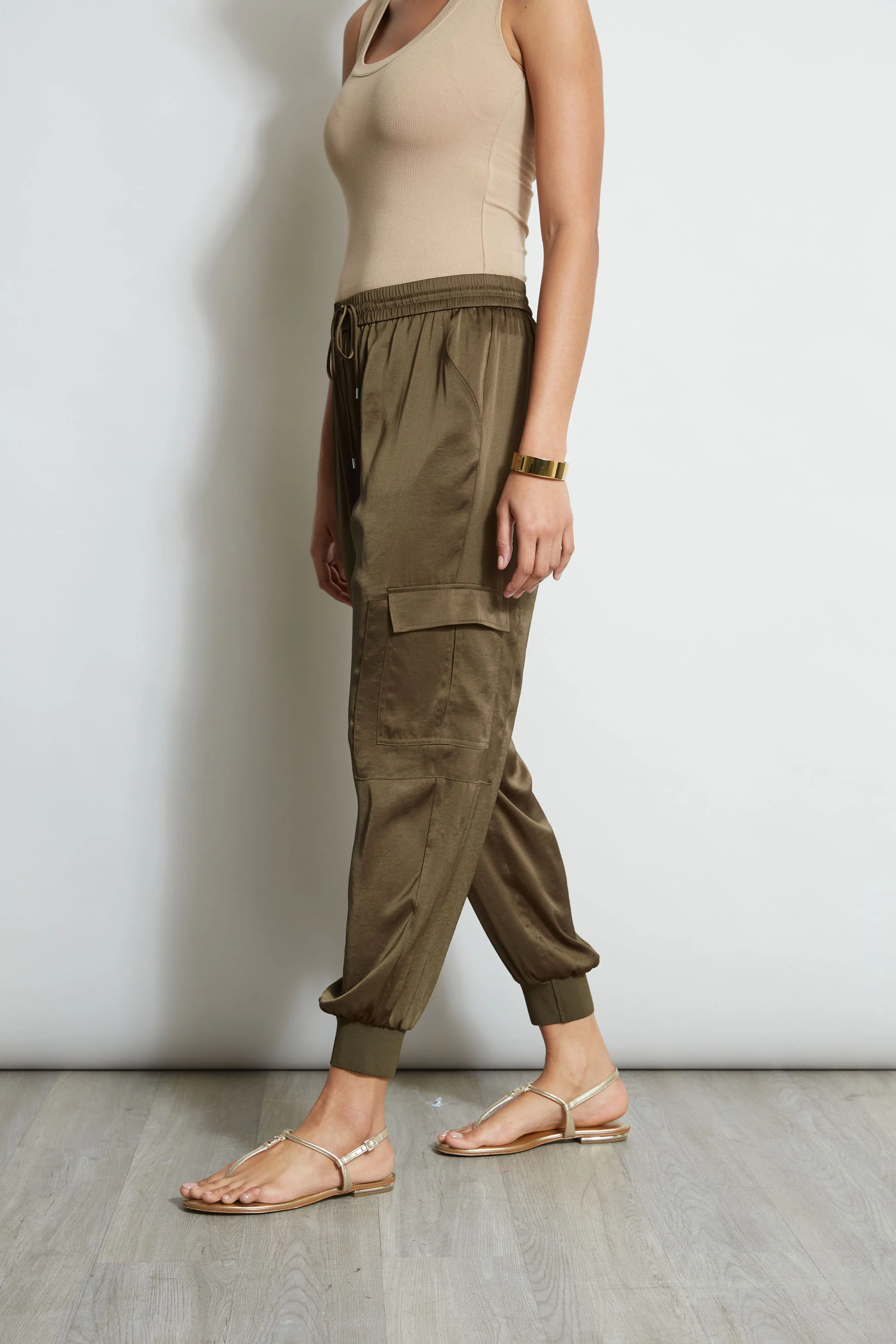 Satin Cargo Pant - Image 5