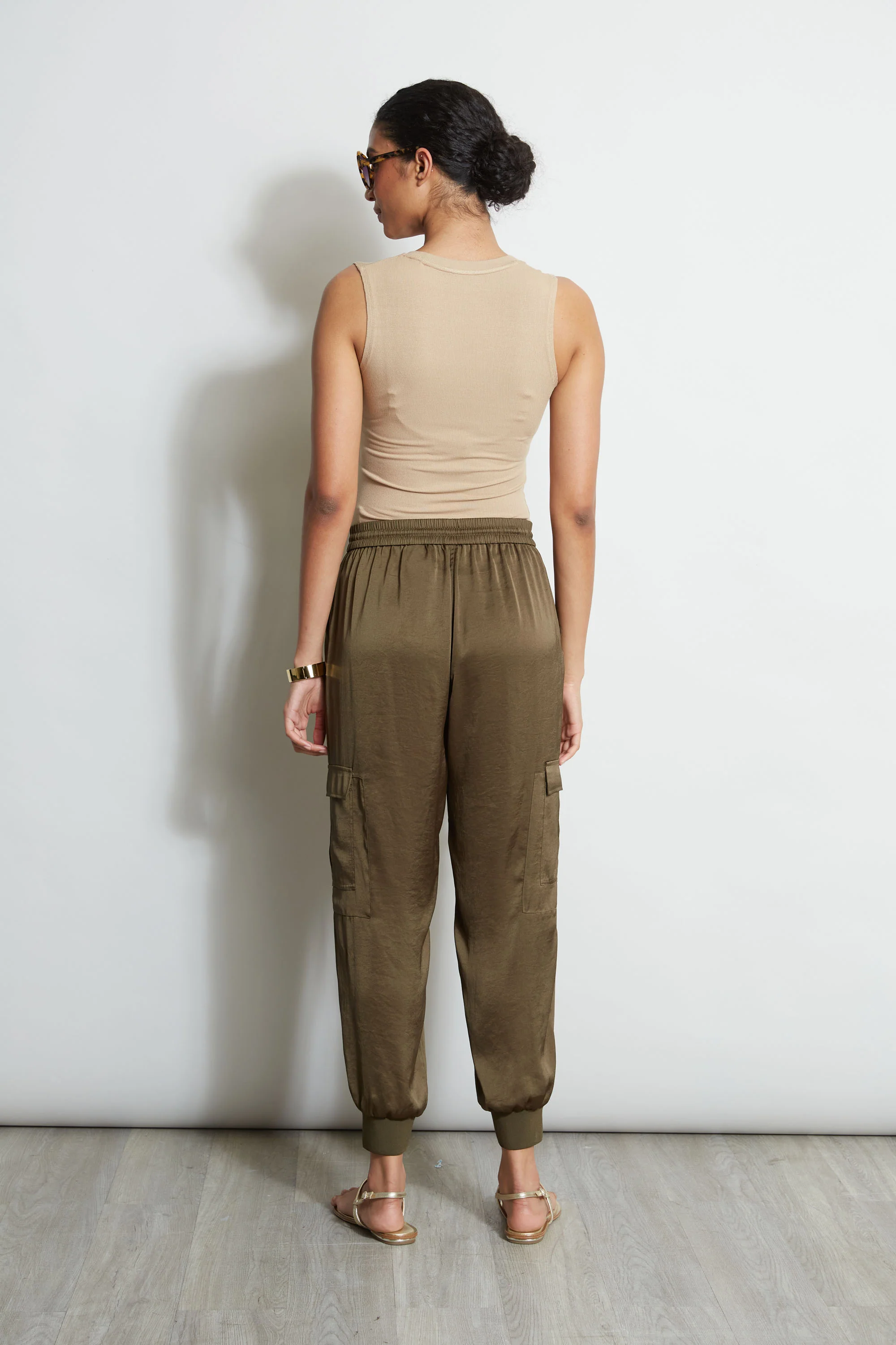 Satin Cargo Pant - Image 6