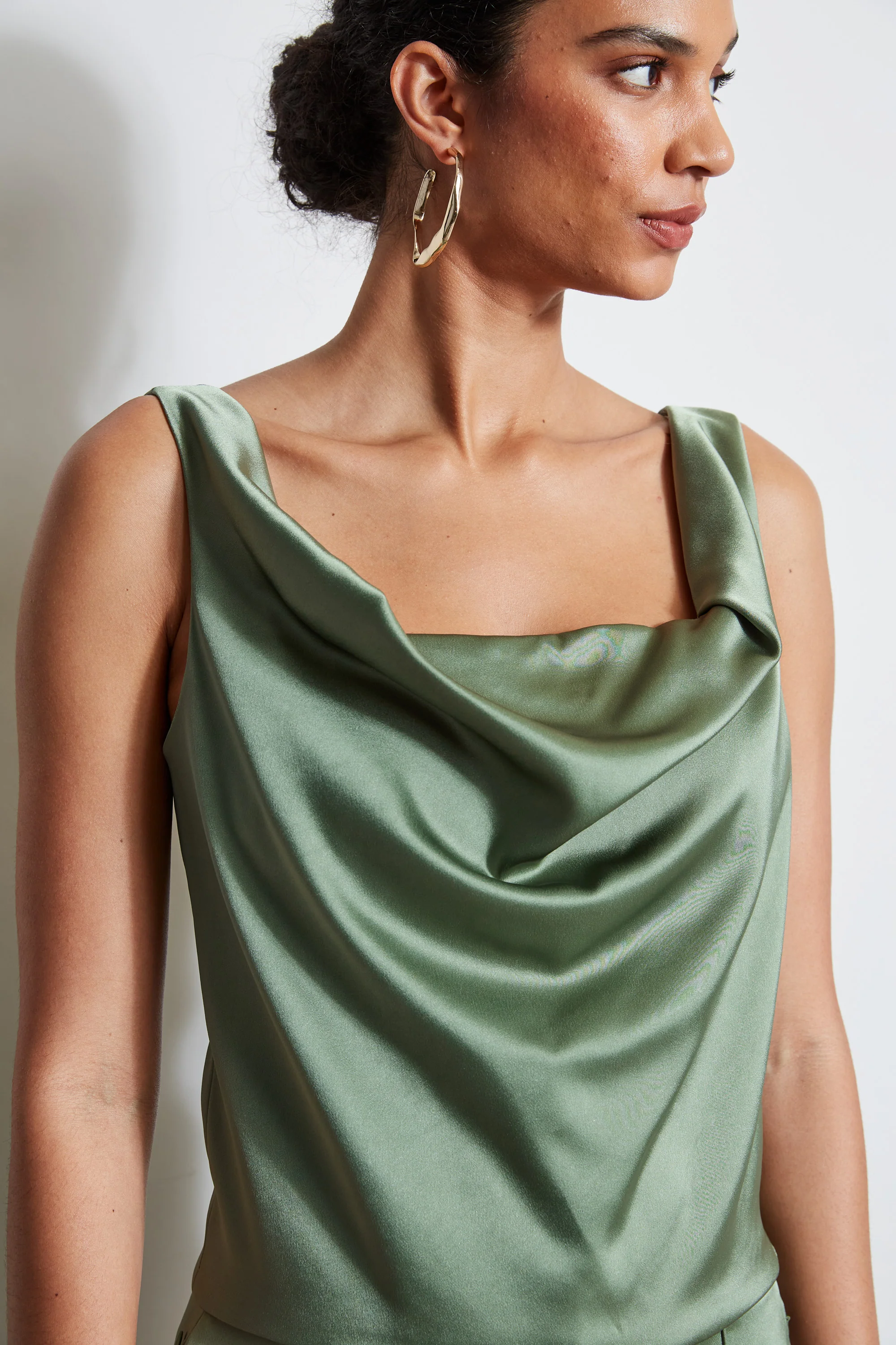 Satin Cowl Cami - Image 4