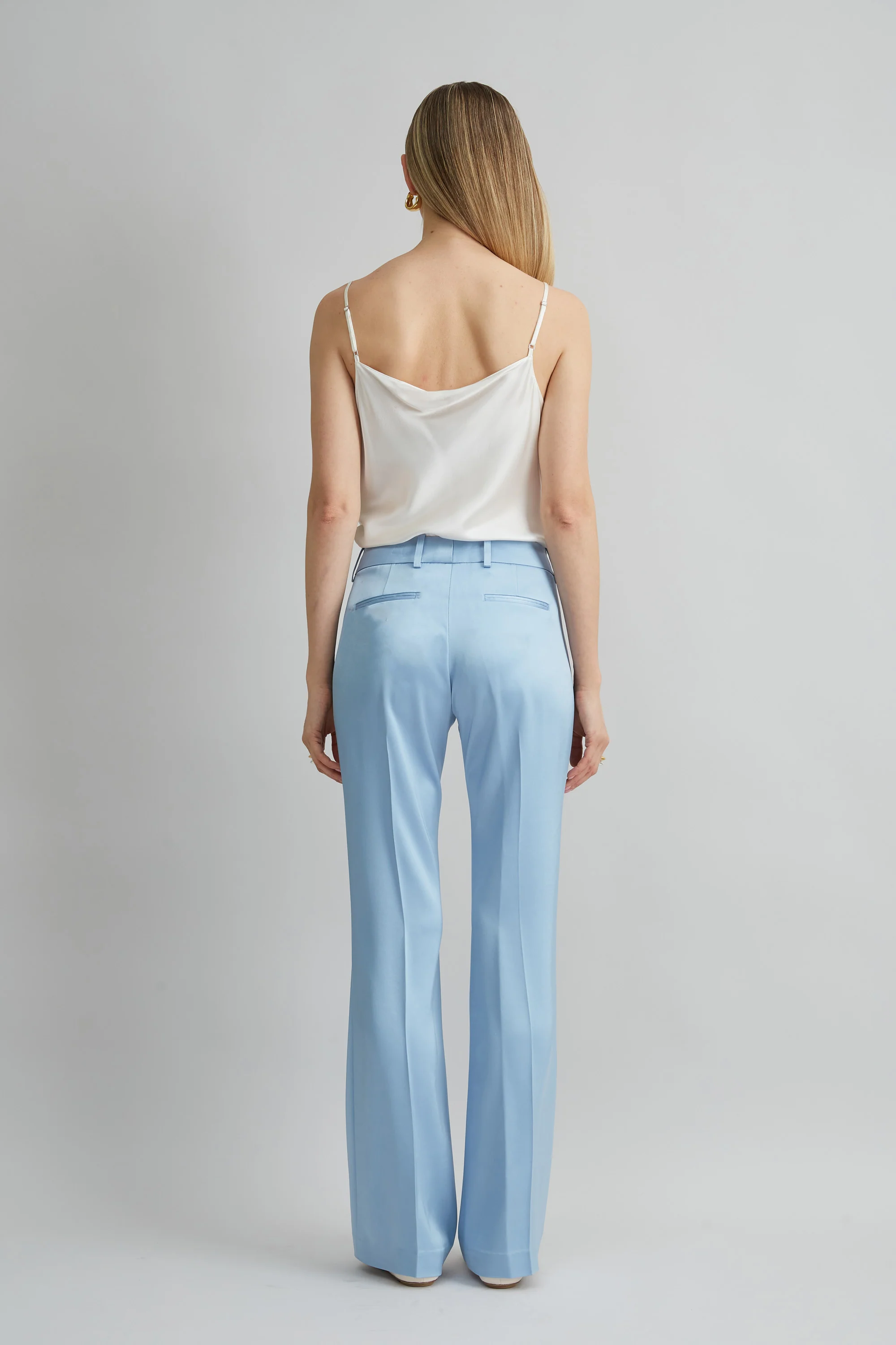 Satin Fit & Flare Pant - Image 5