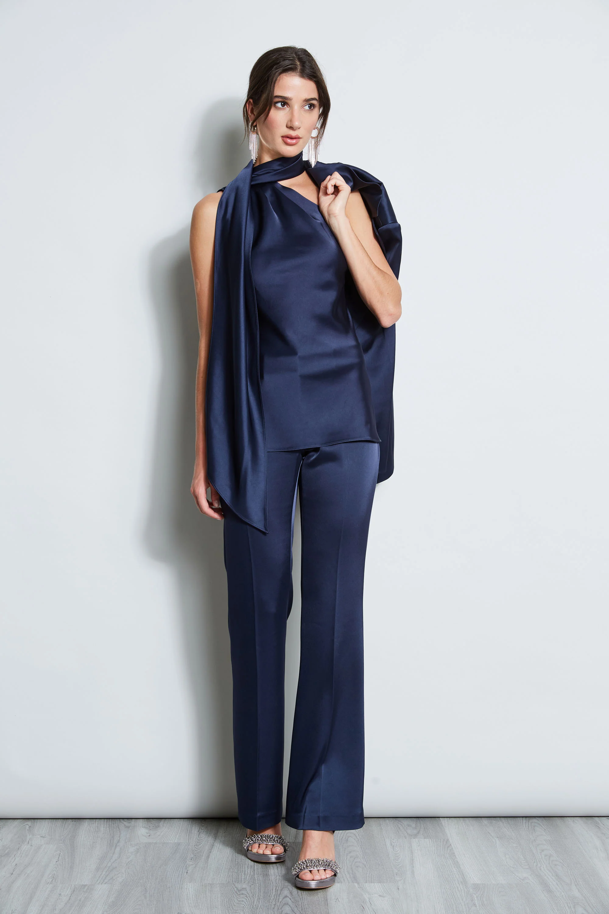 Satin Boyfriend Blazer - Image 3
