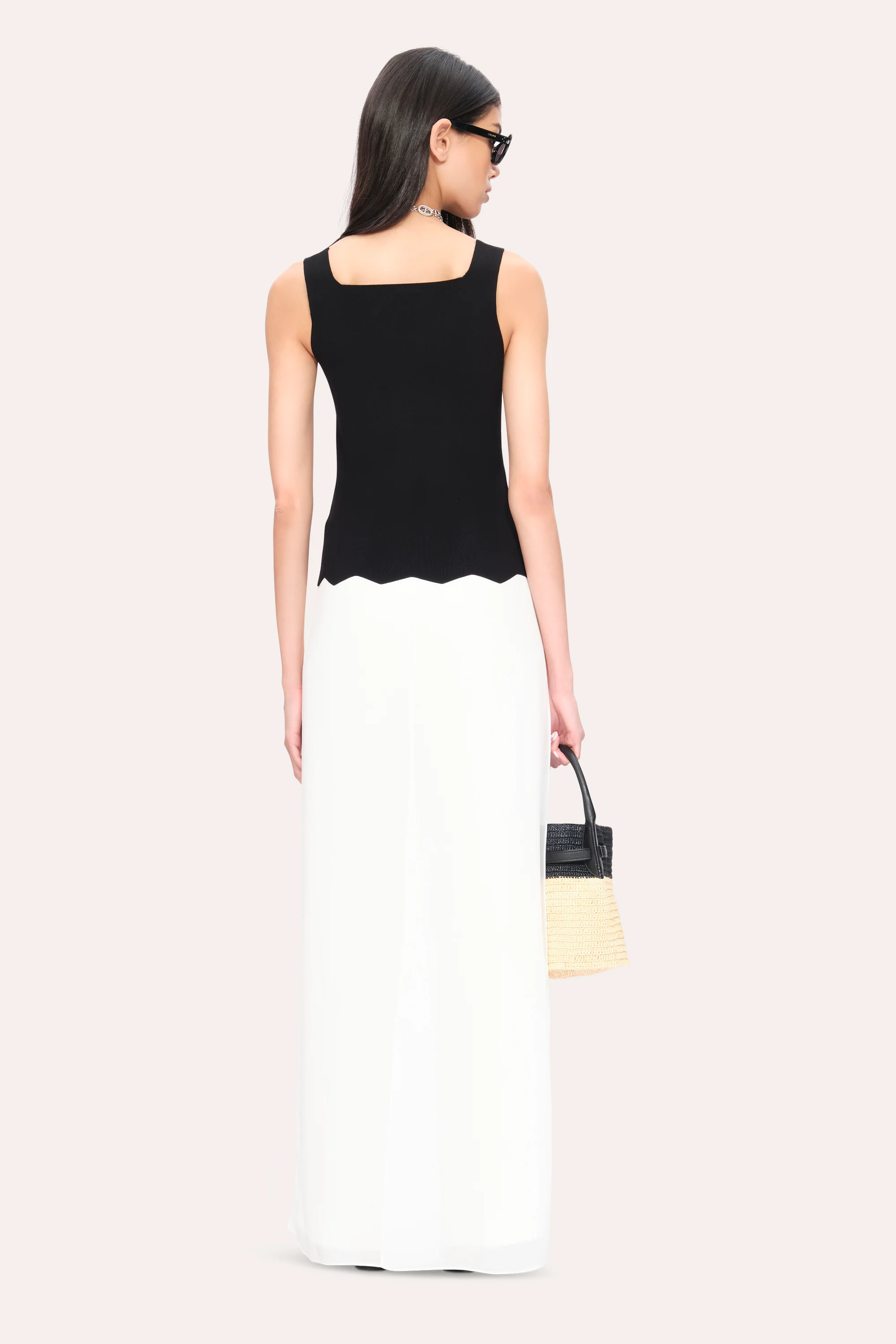 Scallop Hem Tank - Image 4