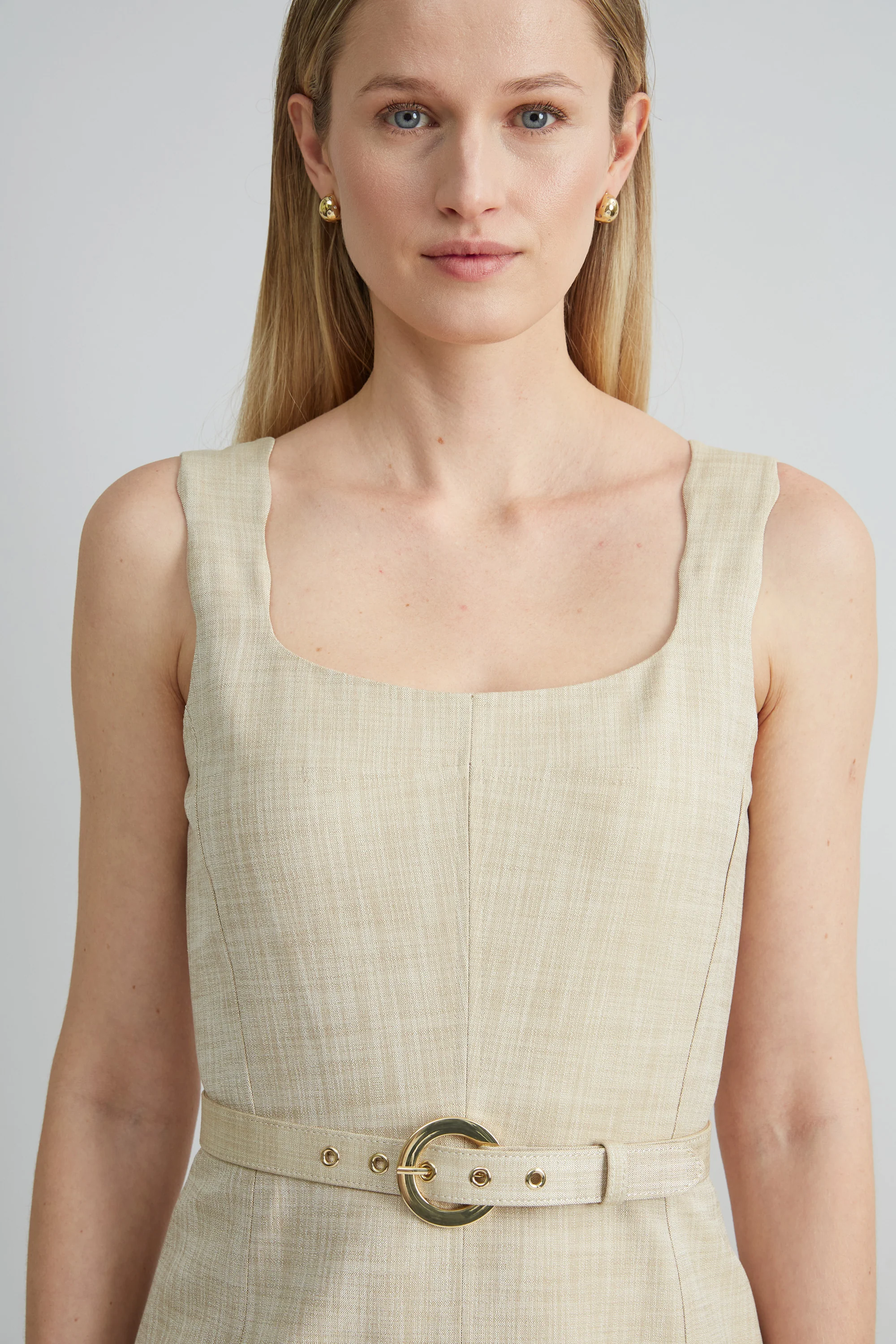 Scallop Melange Dress - Image 3