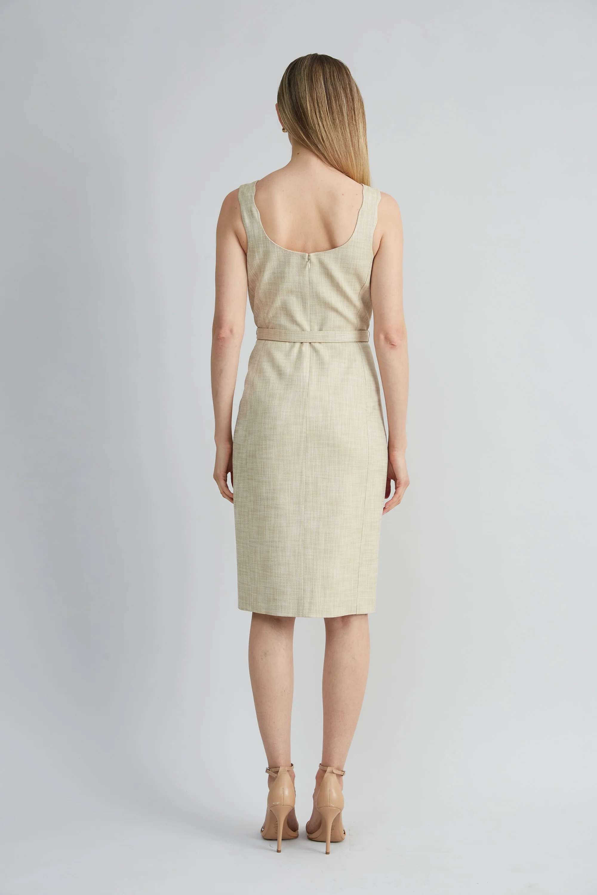 Scallop Melange Dress - Image 5