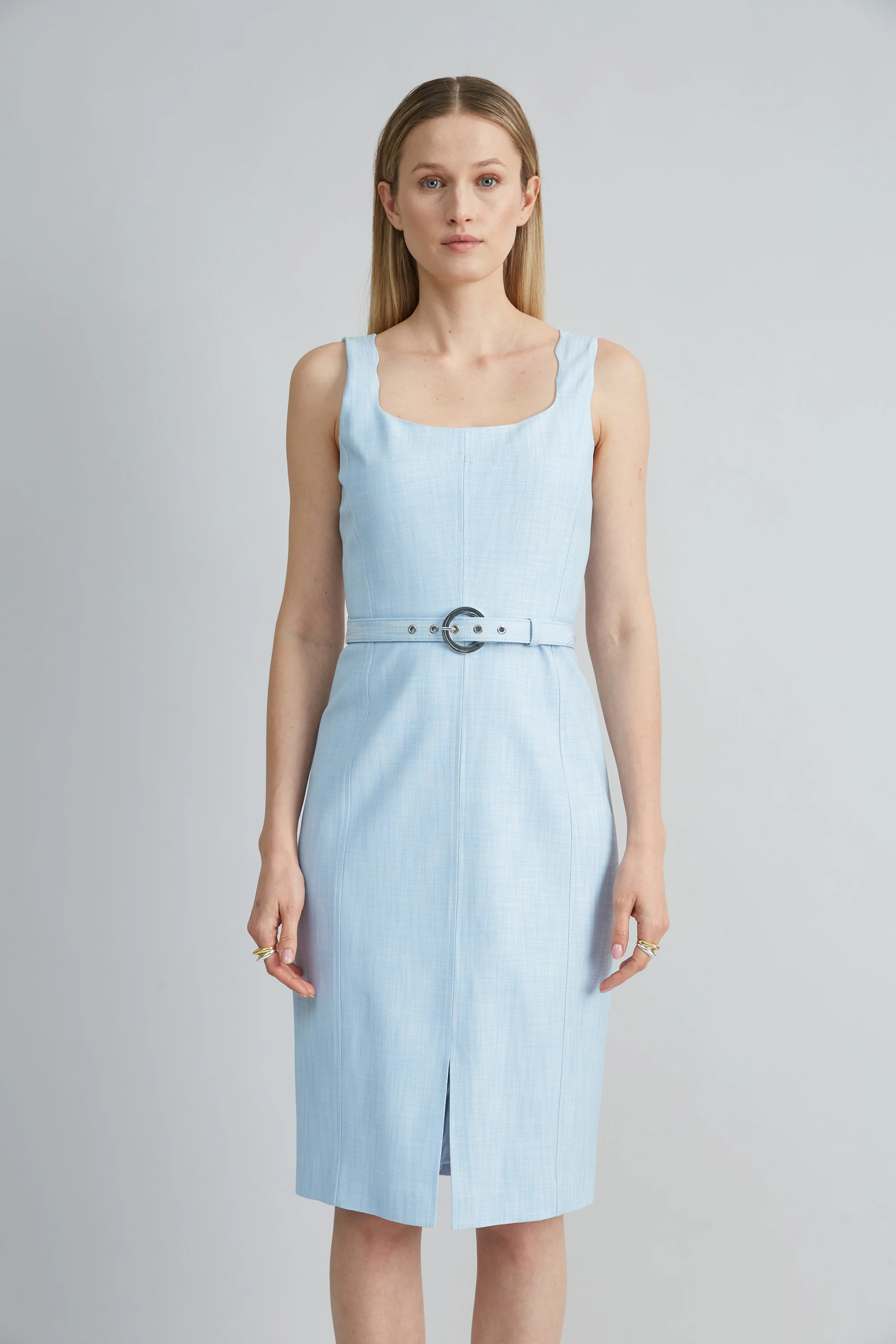 Scallop Melange Dress - Image 2