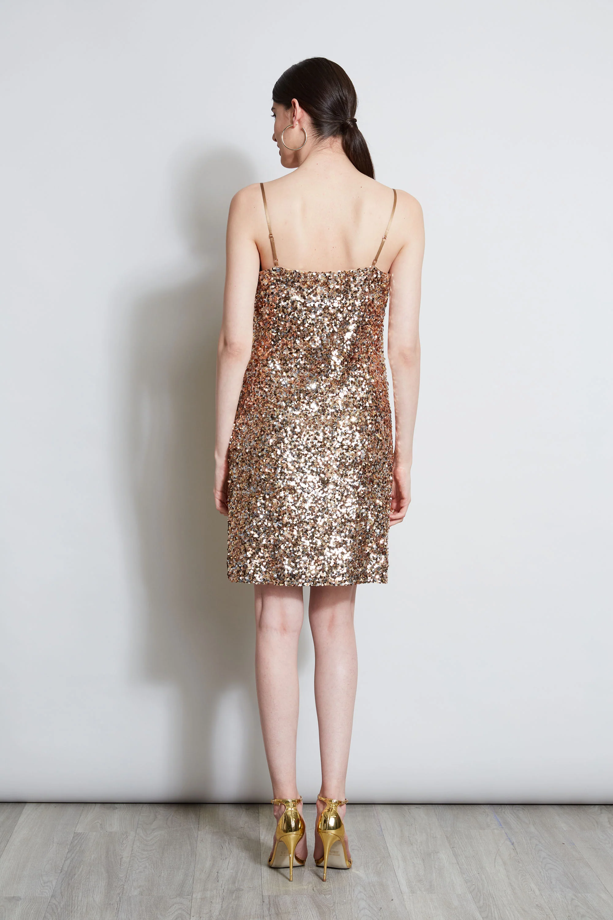 Sequin Cowl Dress - Image 5