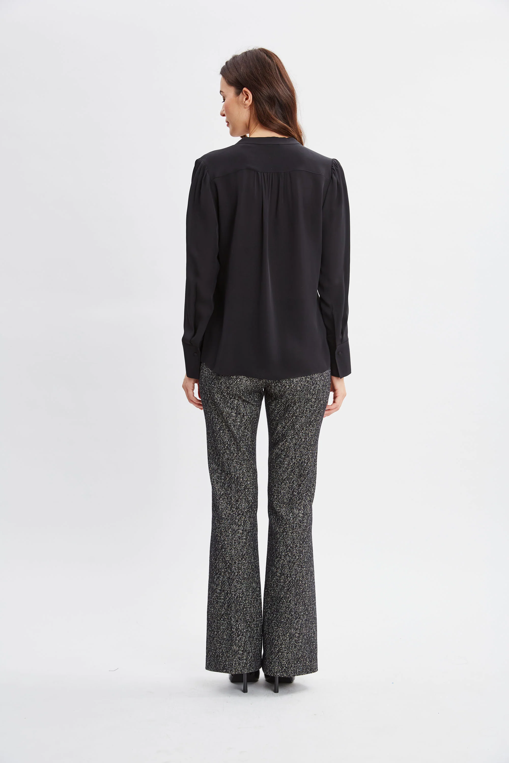 Silk Chain Tassel Shirt - Image 5