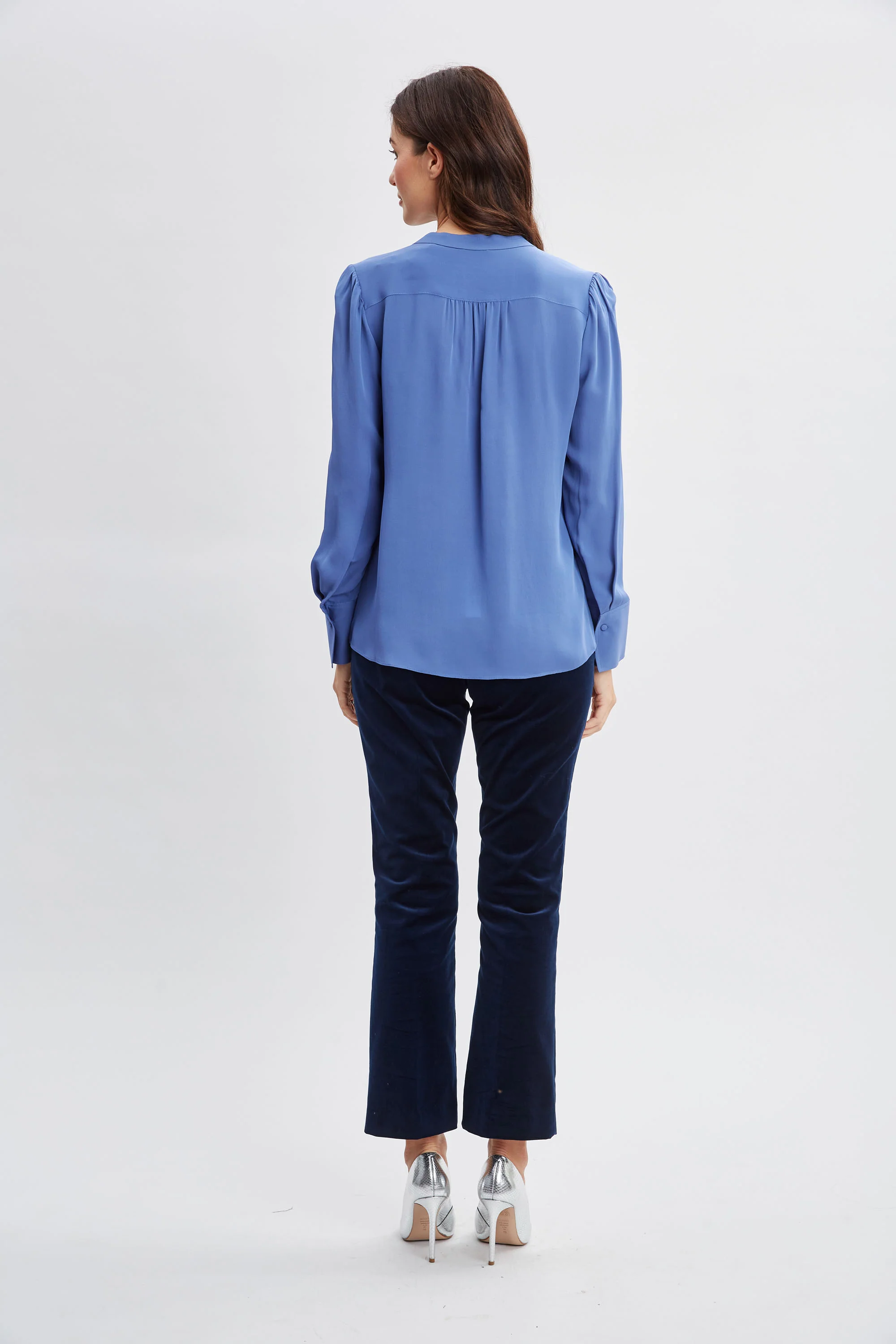 Silk Chain Tassel Shirt - Image 5