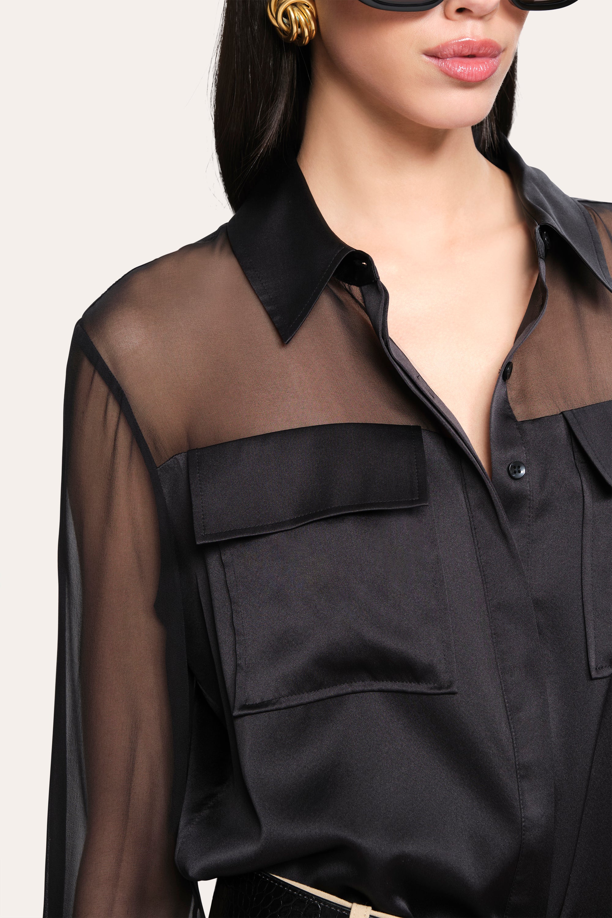 Bia Silk Blouse - Image 3