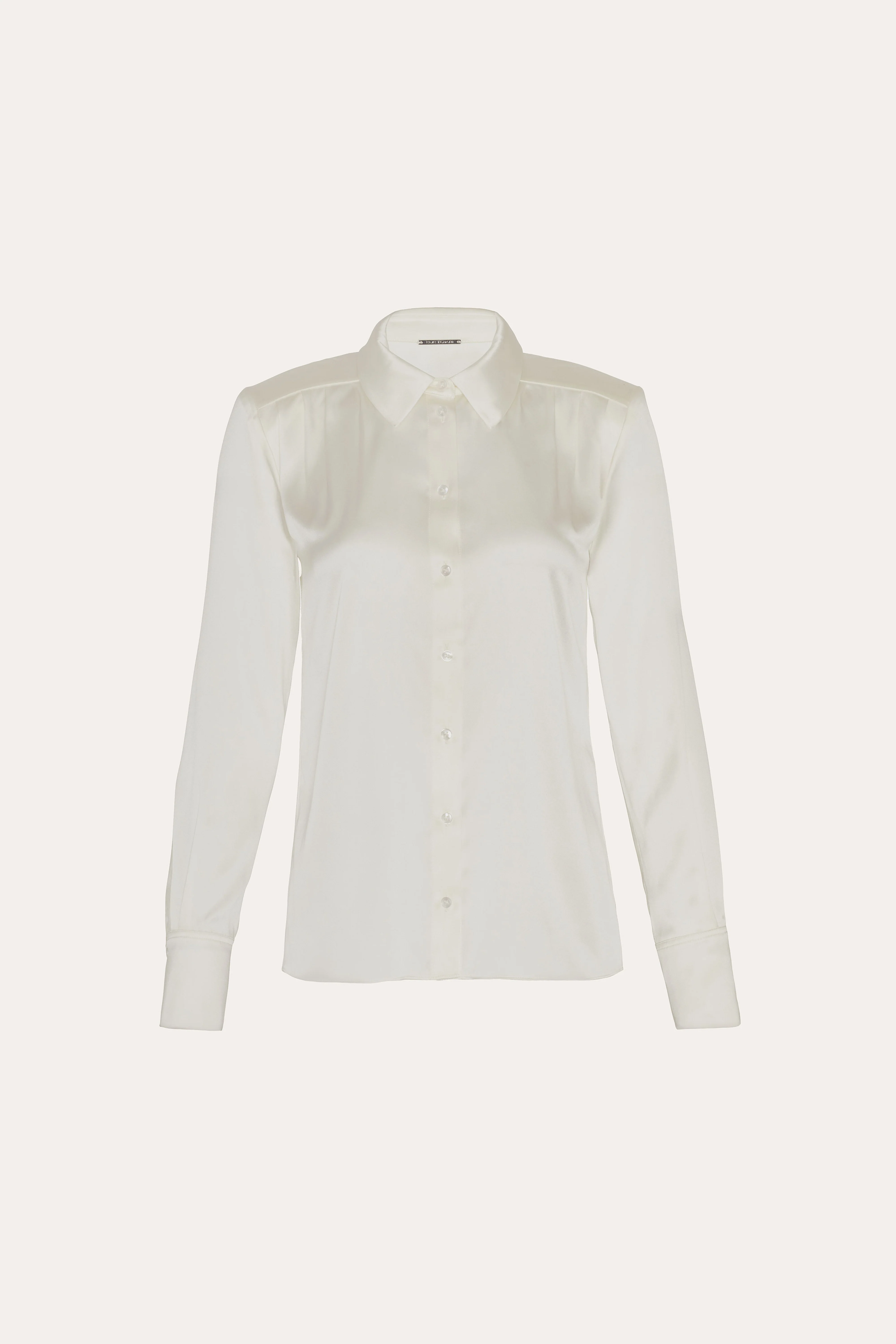 Silk Tie Button Down - Image 5
