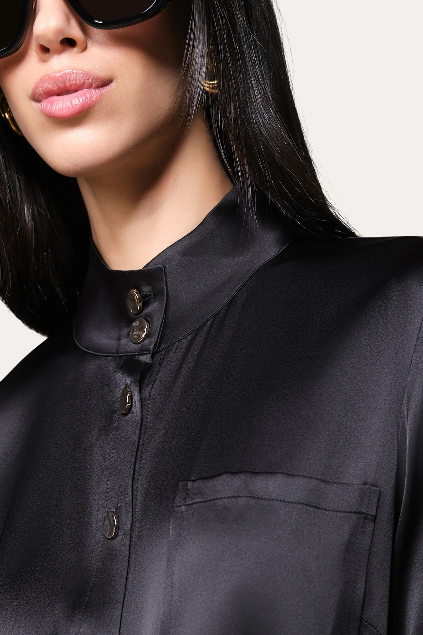 Silk Satin Dress - Image 3