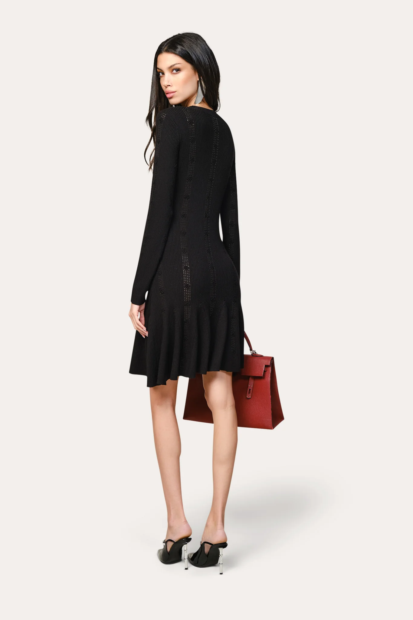 Silk Knitted Dress - Image 4