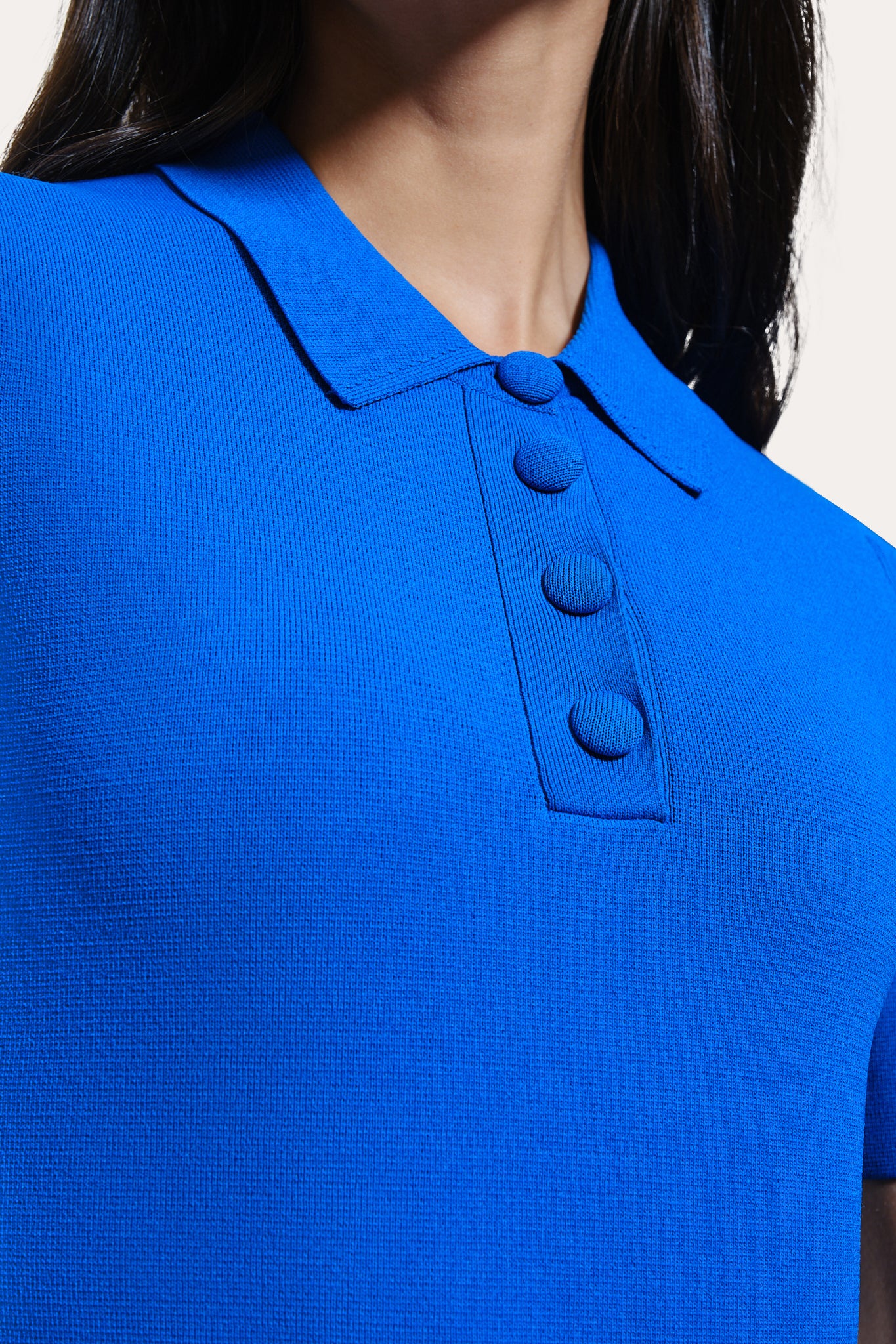Skylar Milano Sculpt Cropped Polo - Image 3