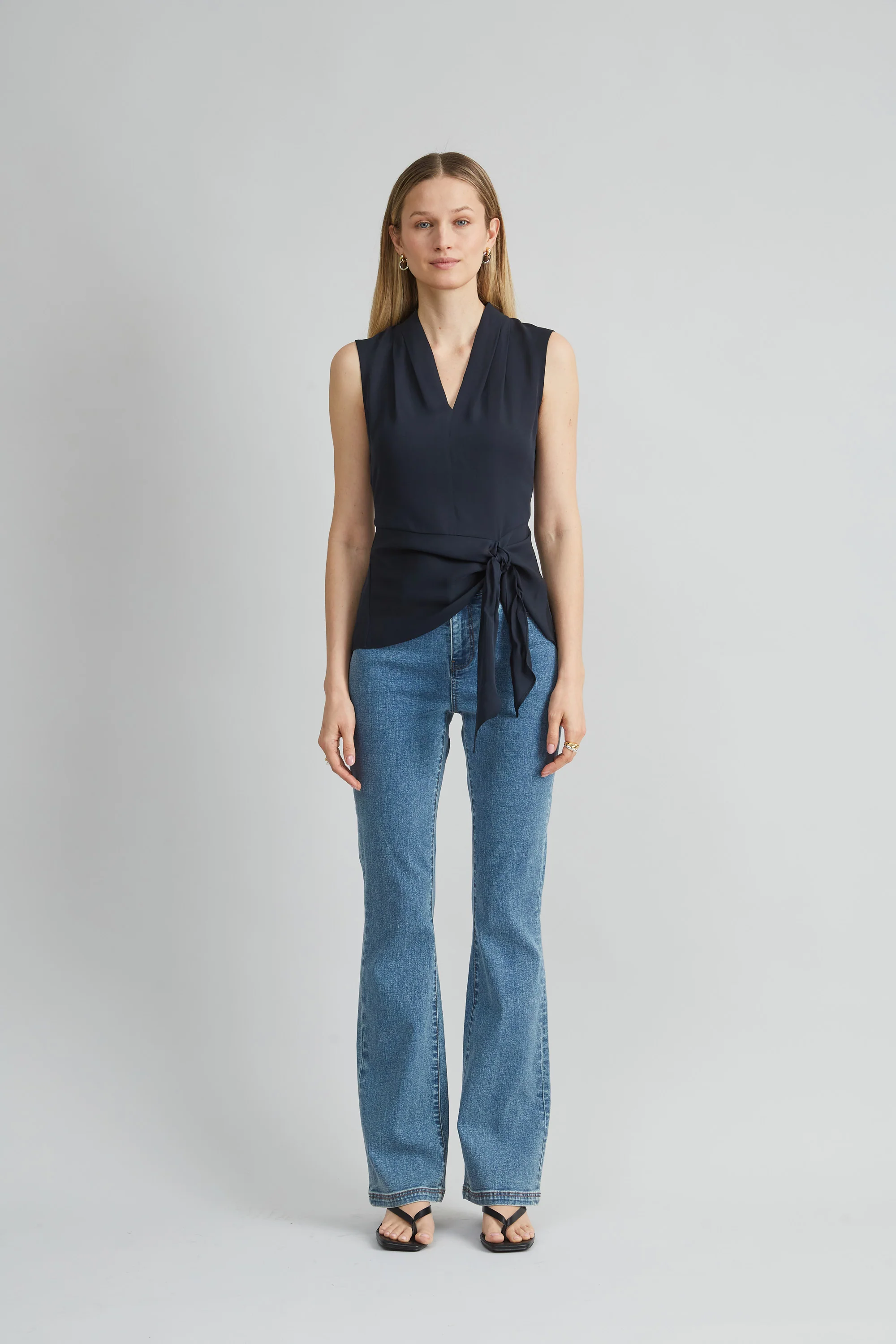 Silk Side Tie Shirt - Image 2
