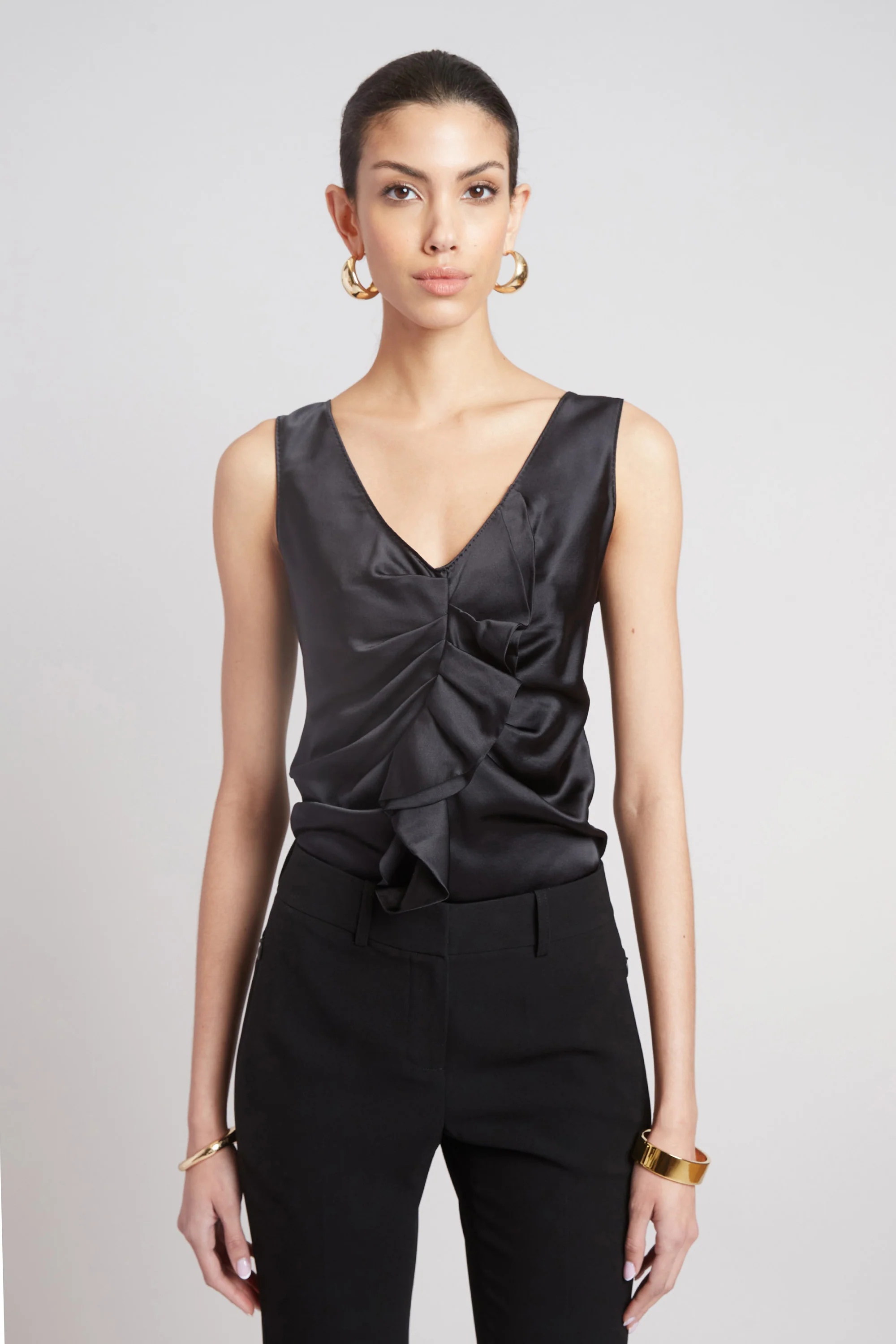 Silk Cascade Top