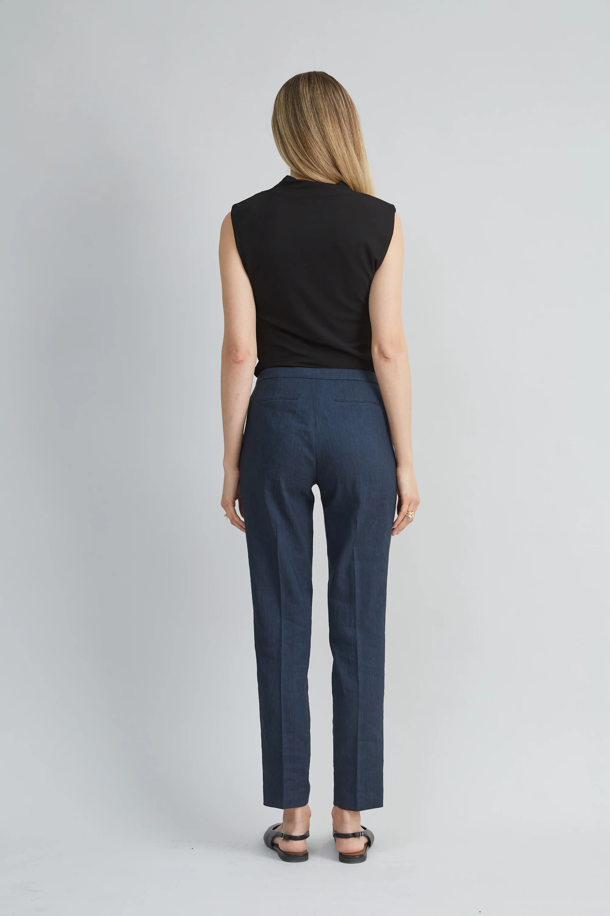 Slim Linen Pant - Image 4