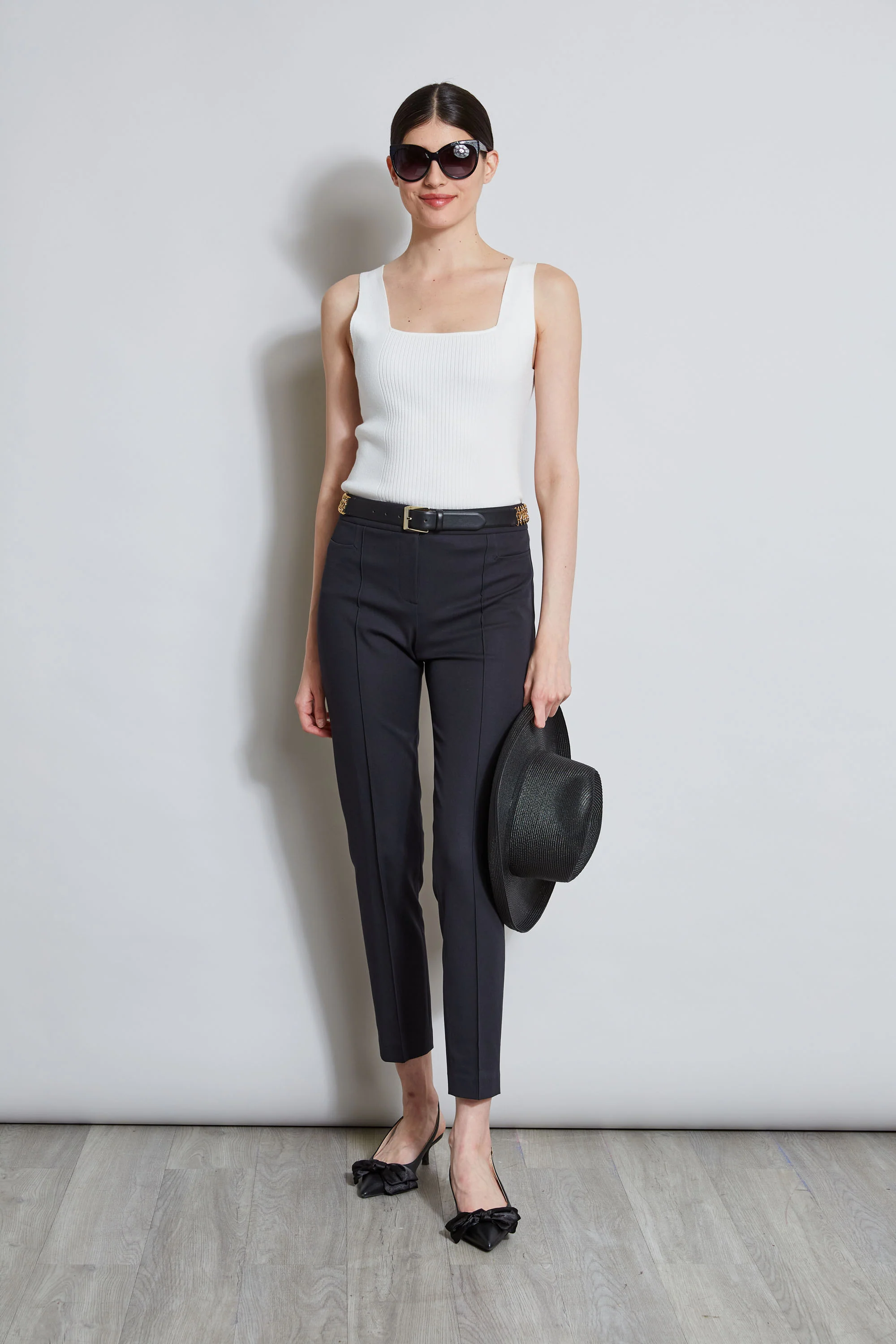 Slim Pintuck Pant - Image 2