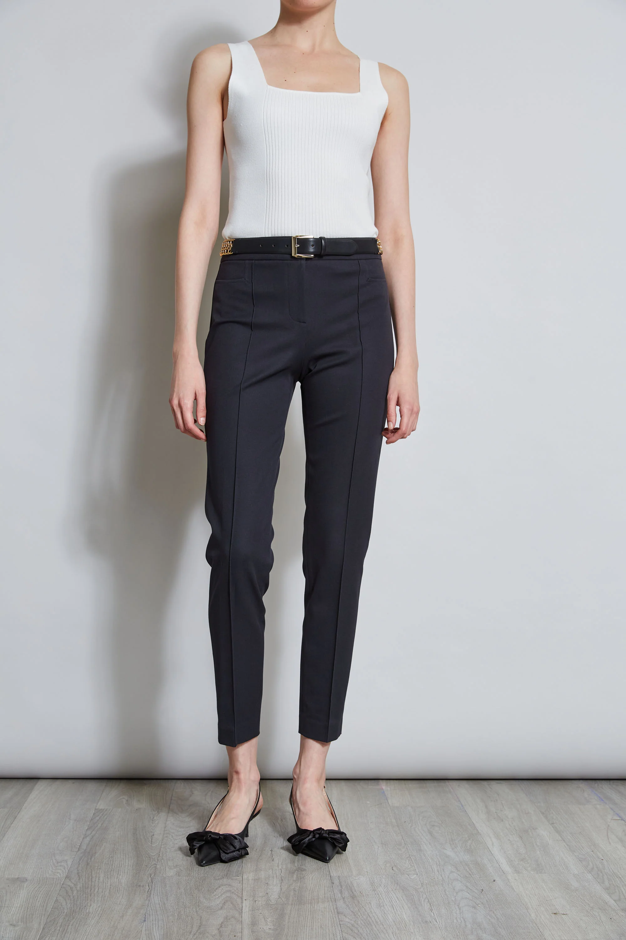 Slim Pintuck Pant - Image 4