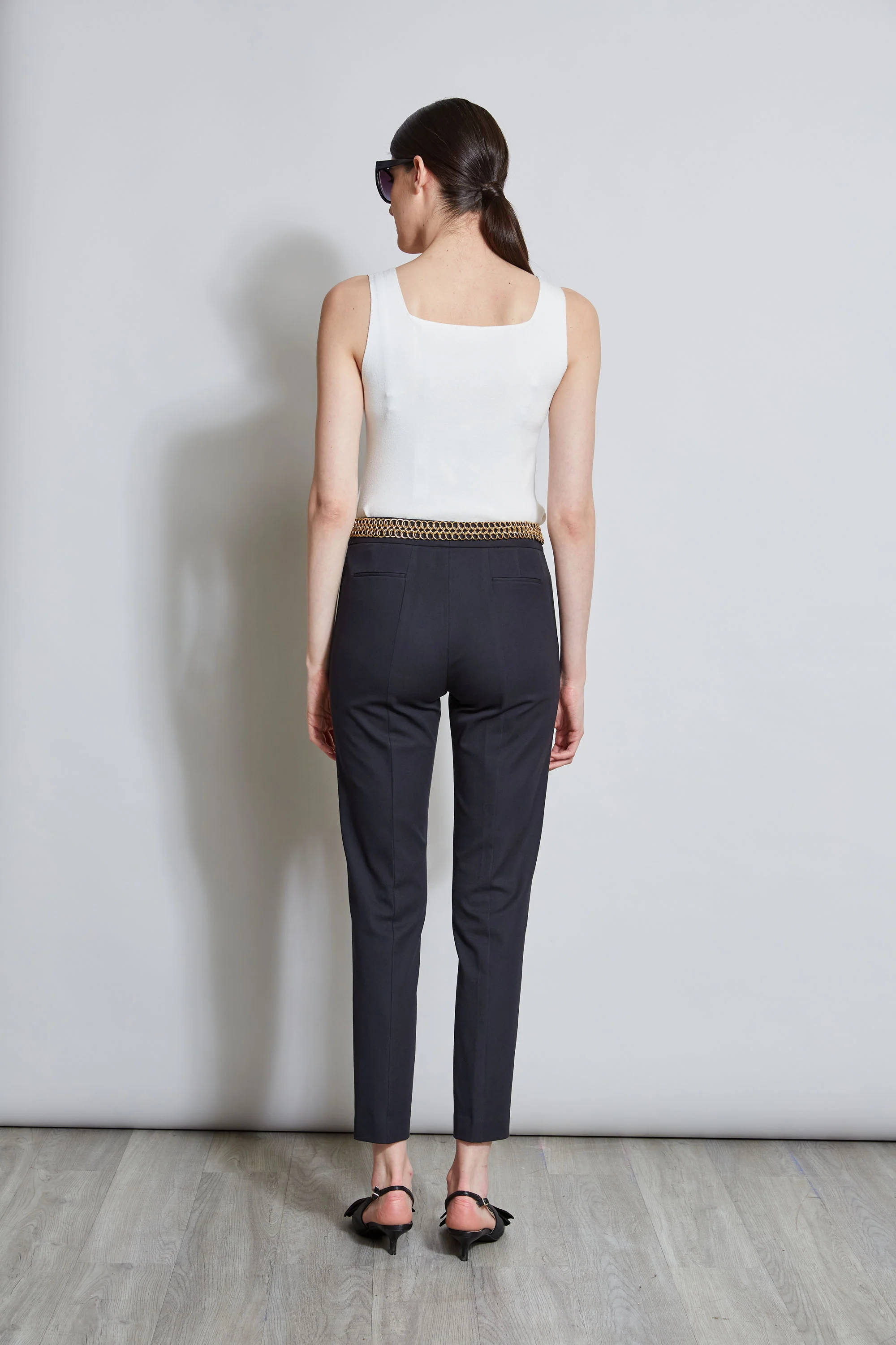 Slim Pintuck Pant - Image 5