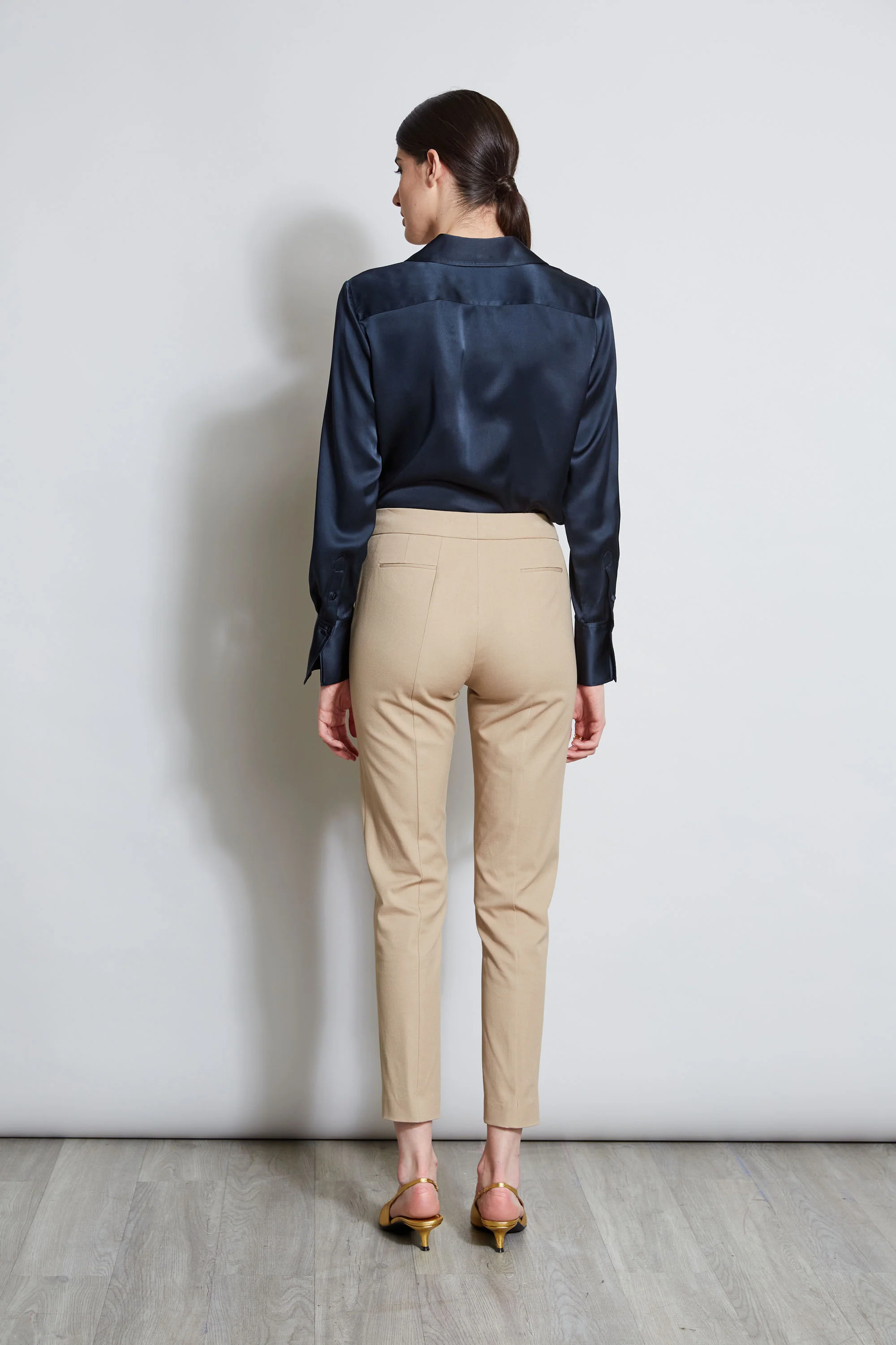 Slim Pintuck Pant - Image 5