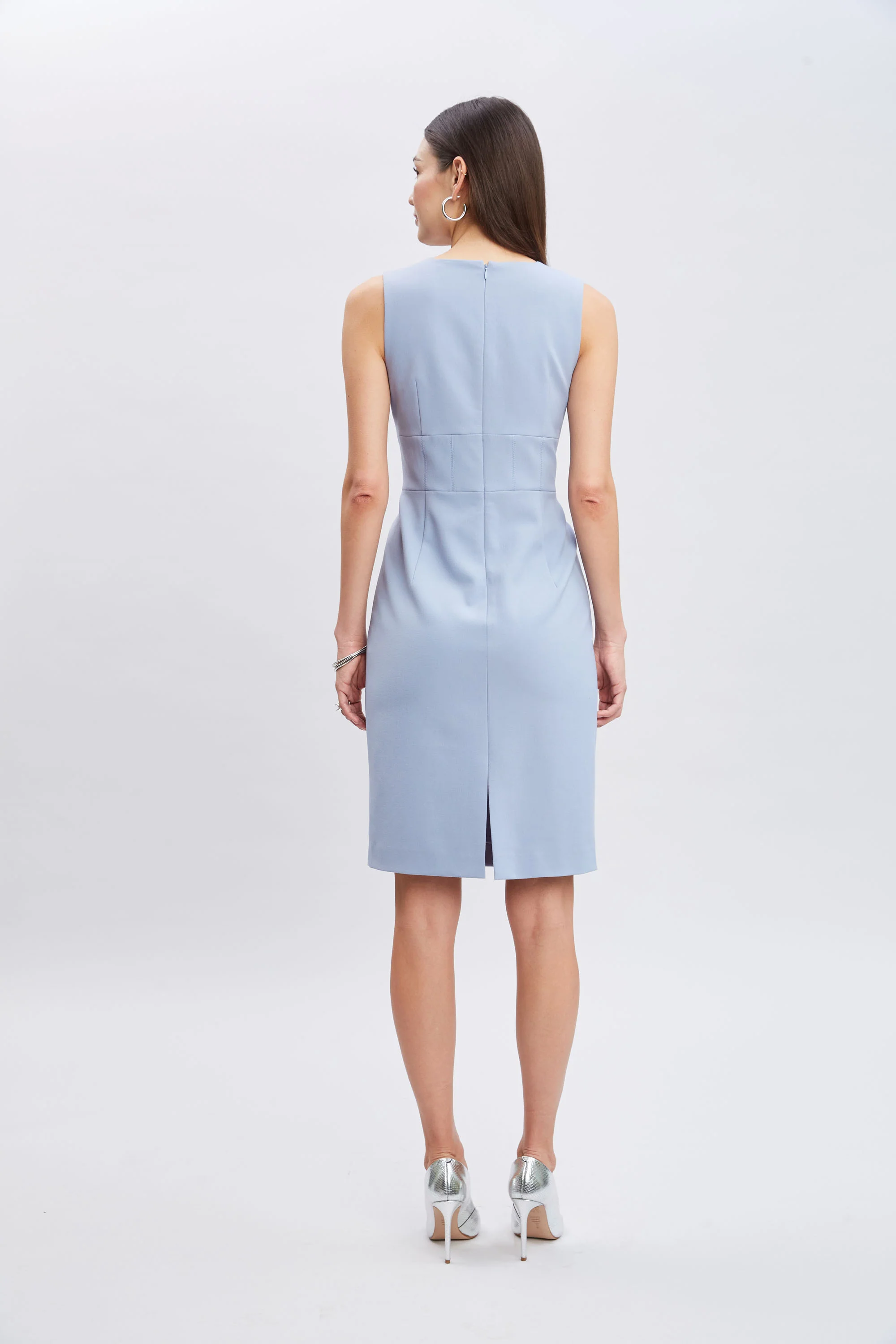 Square Neck Slim Dress - Image 5