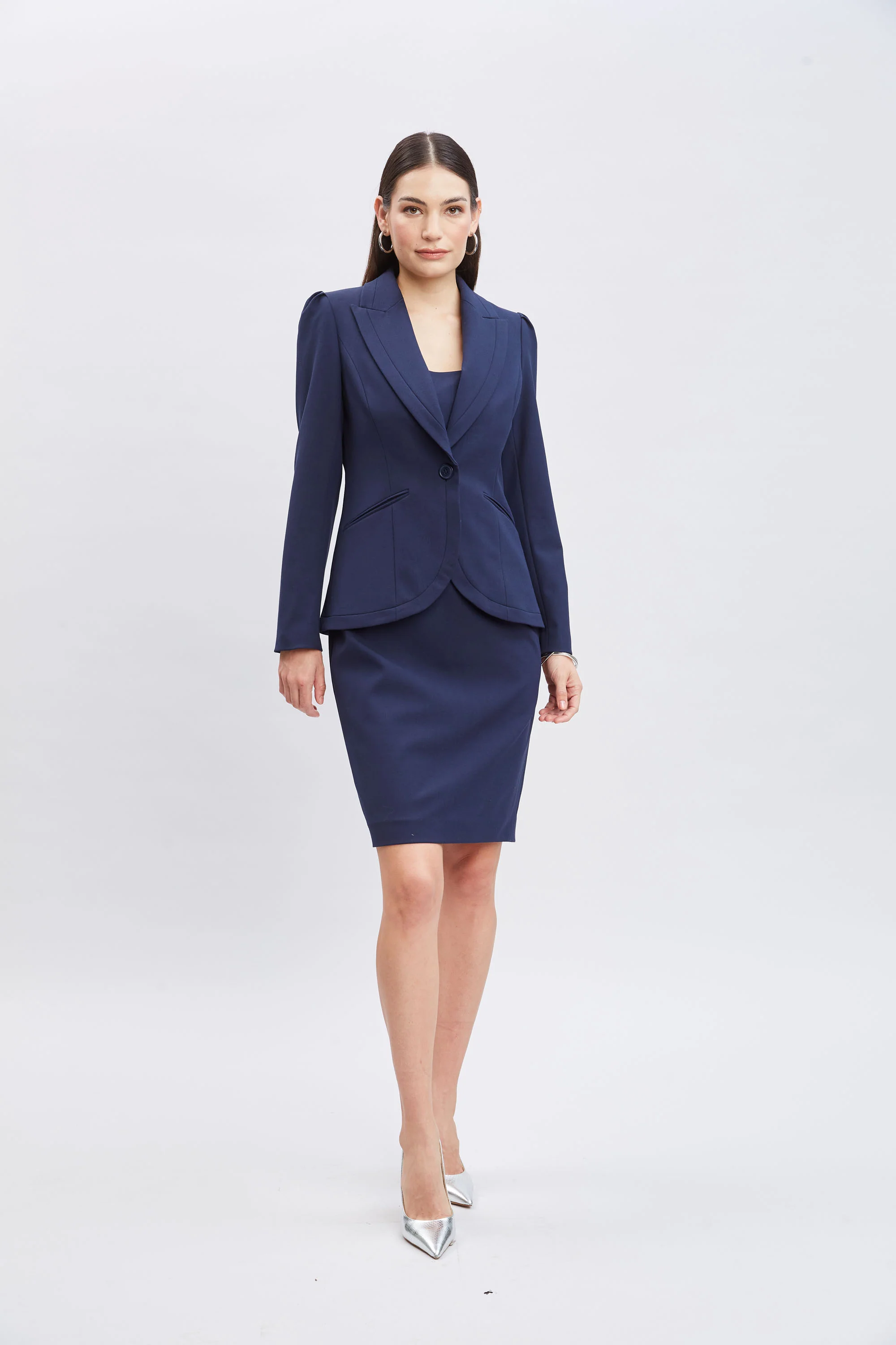 Square Neck Slim Dress - Image 5