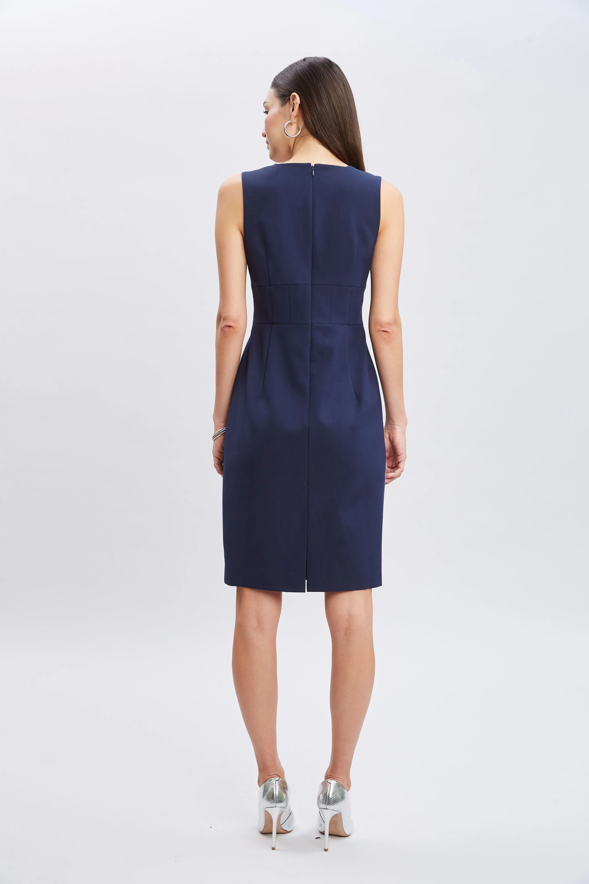 Square Neck Slim Dress - Image 6