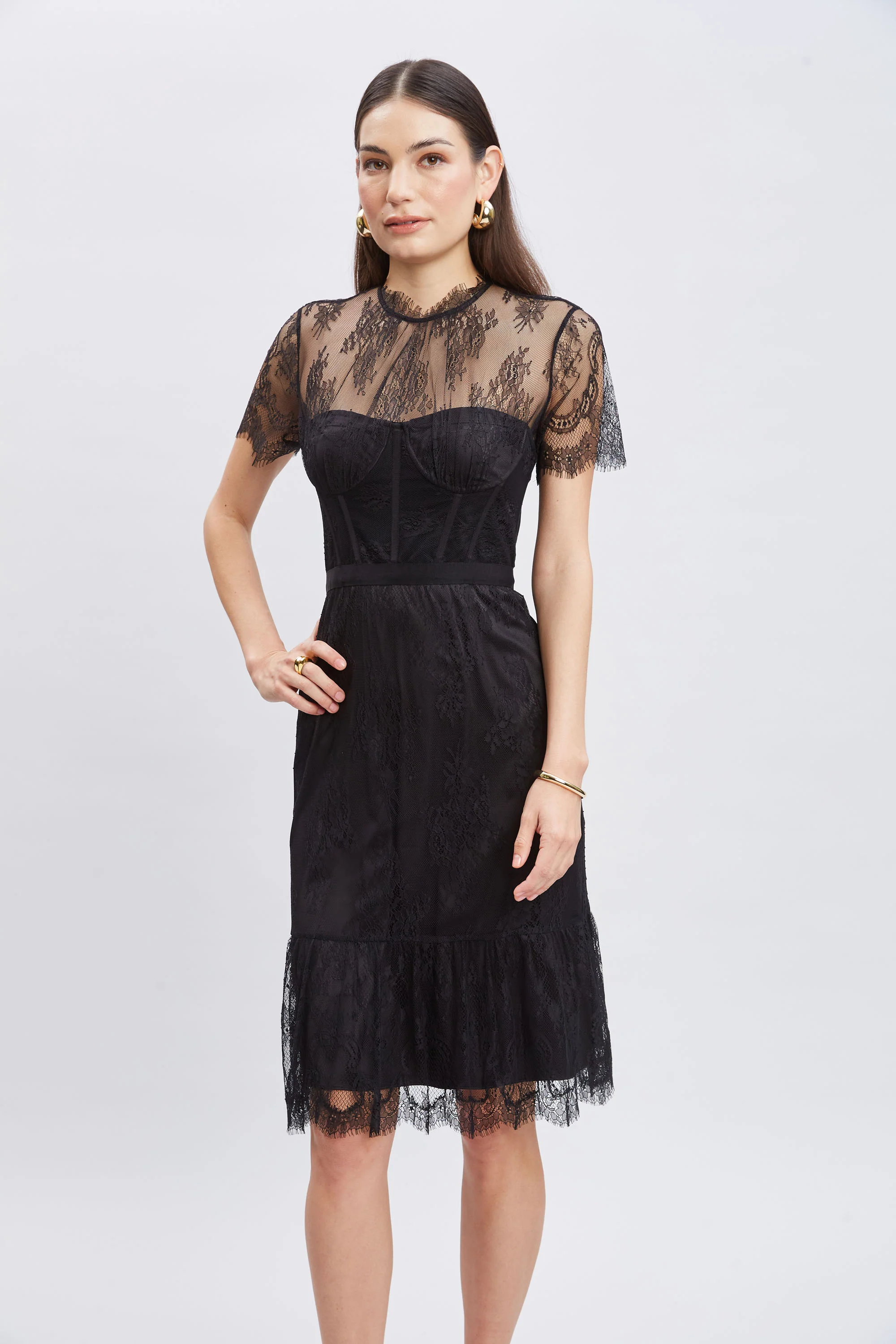 Corset Lace Dress - Image 2