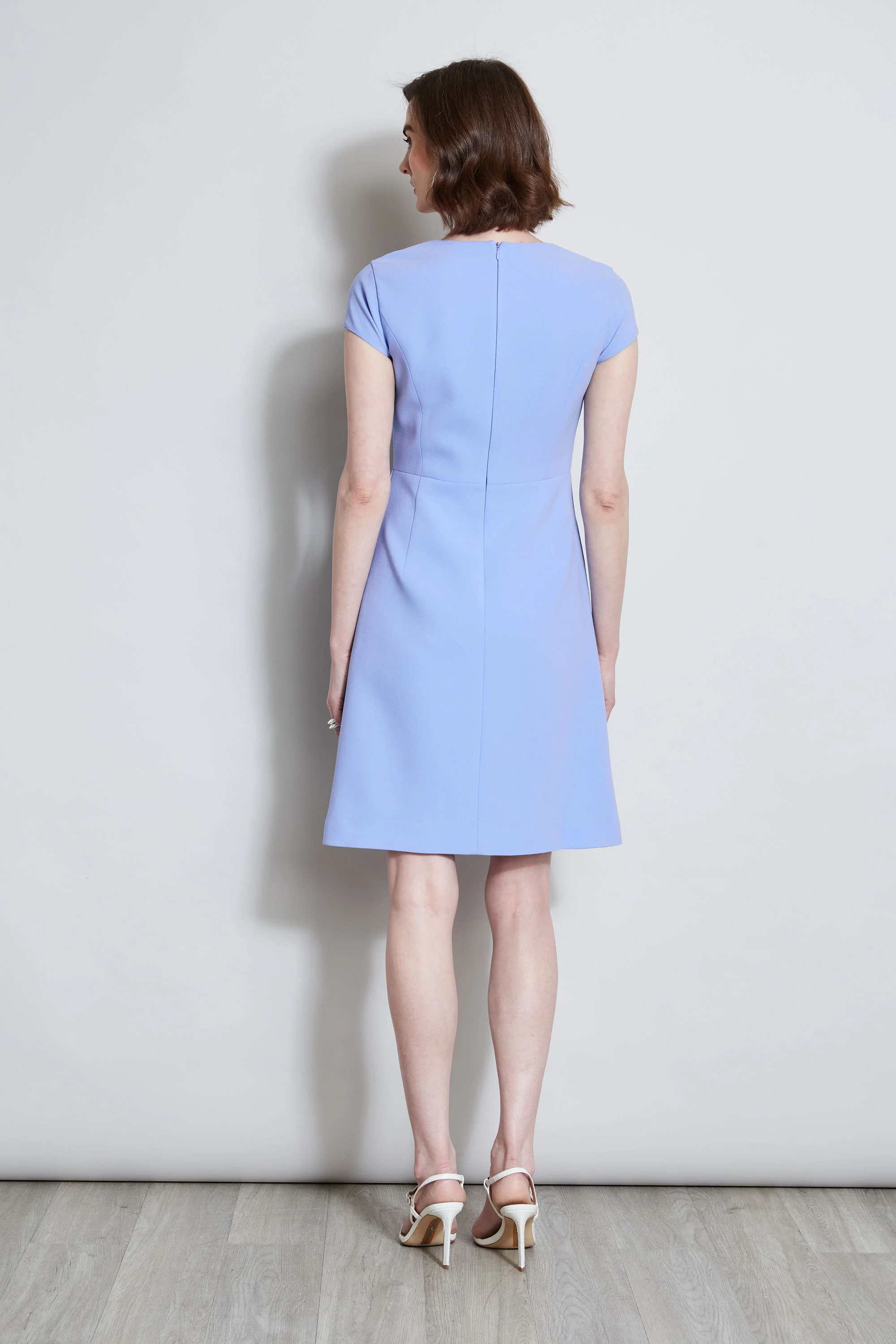 Short Sleeve Dart Dress - Image 5