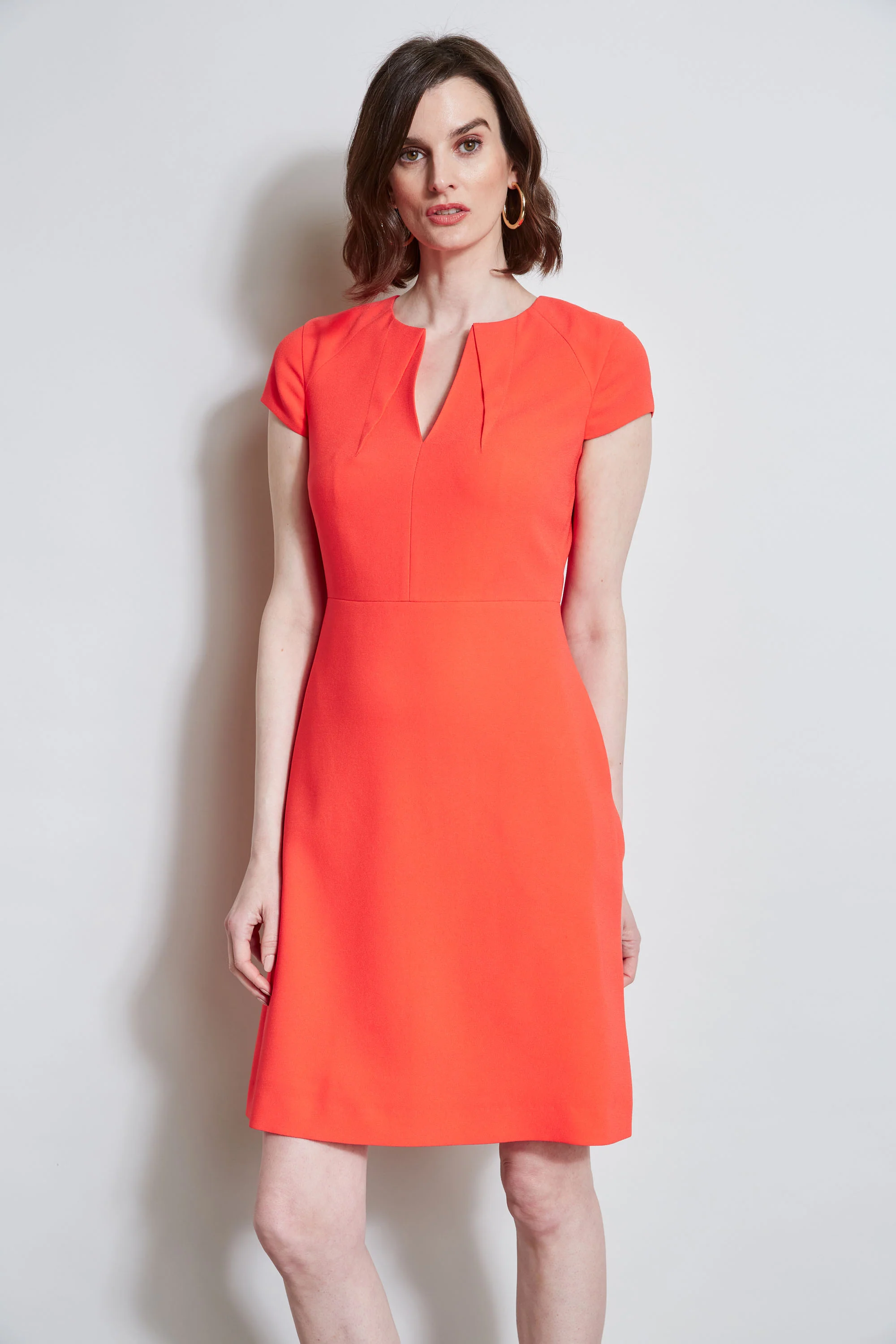 Short Sleeve Dart Dress - Image 3