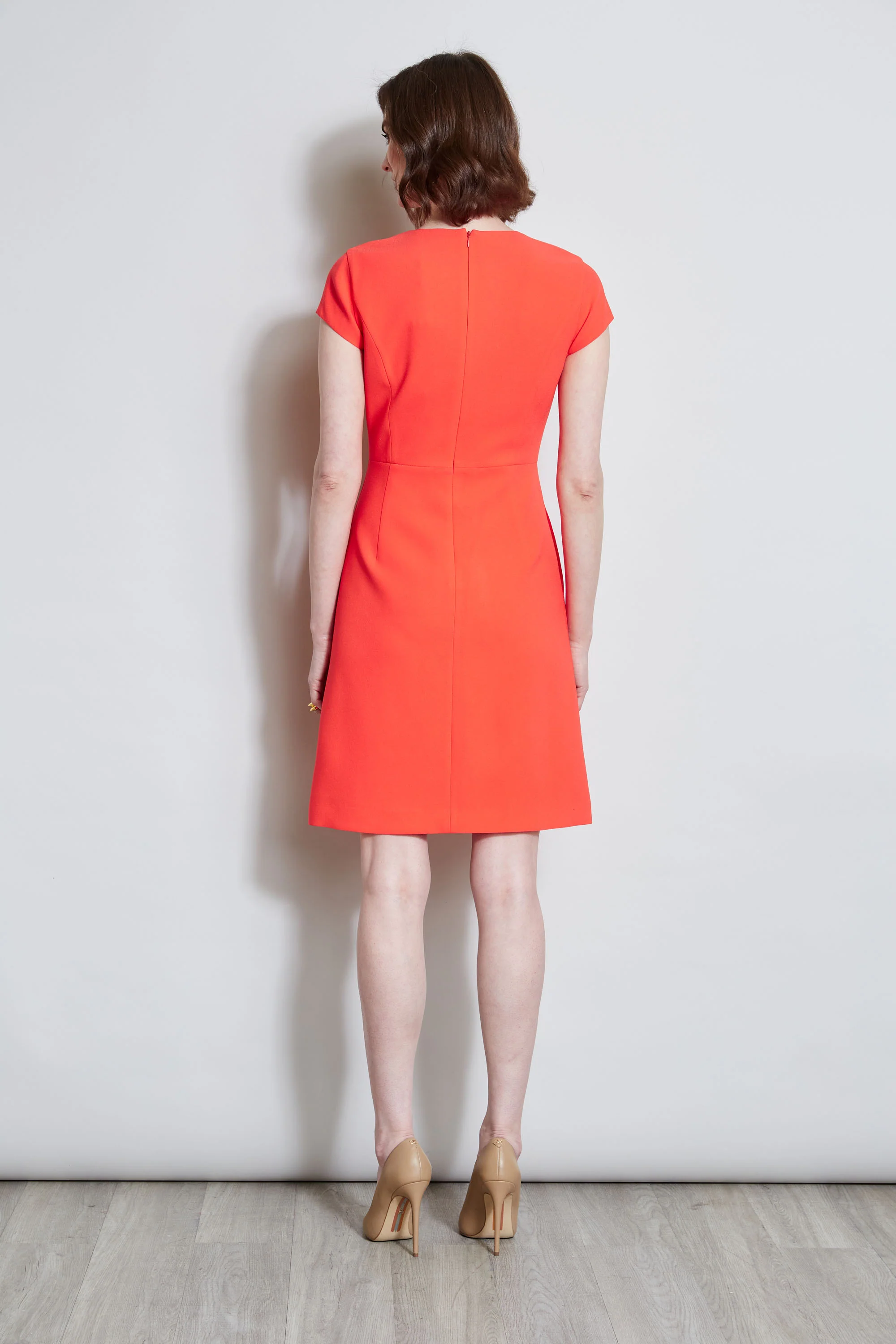 Short Sleeve Dart Dress - Image 6